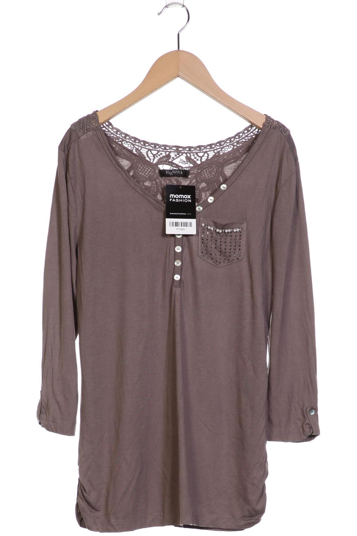 

VIA Appia DUE Damen Langarmshirt, beige, Gr. 38