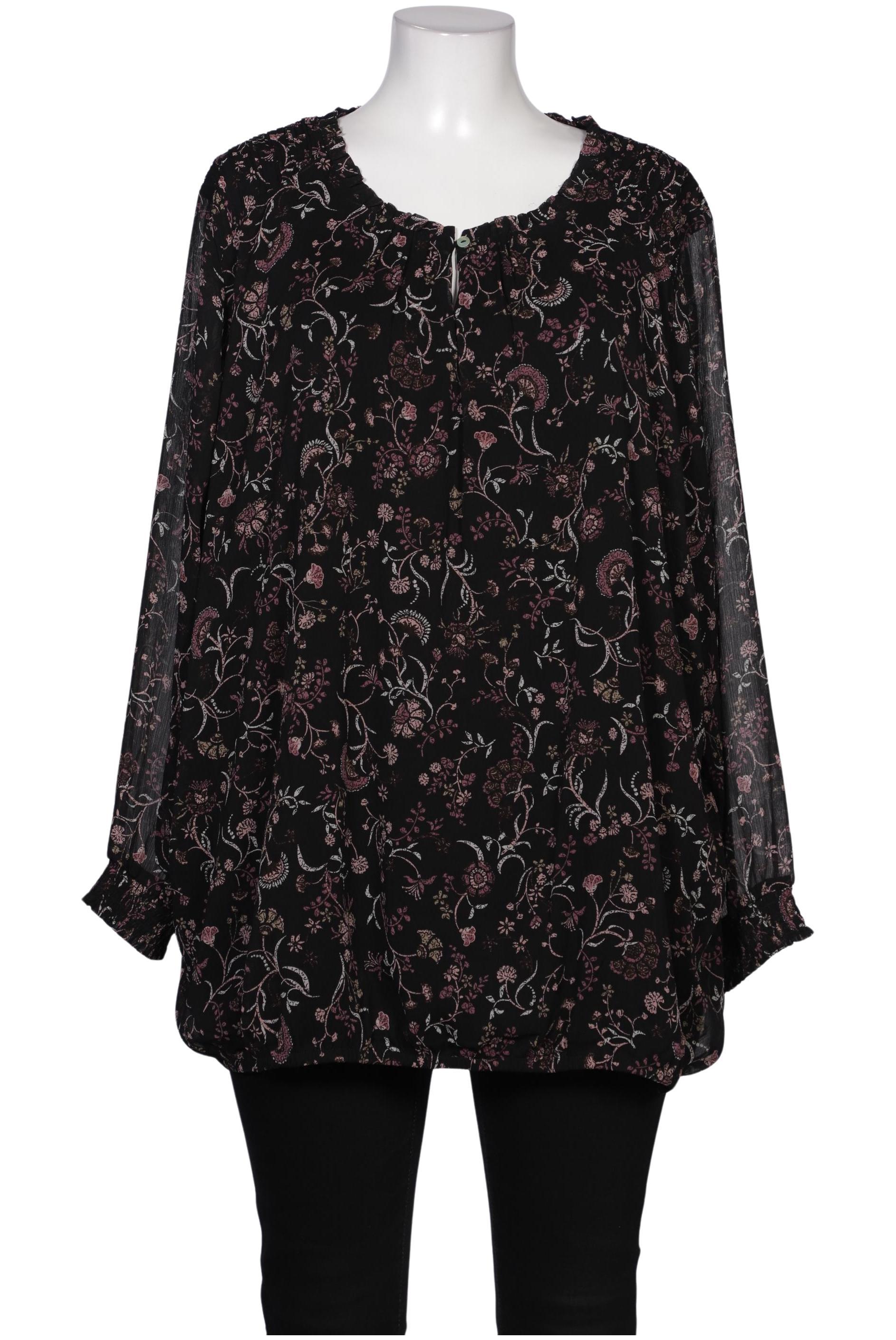 

VIA Appia DUE Damen Bluse, schwarz, Gr. 52