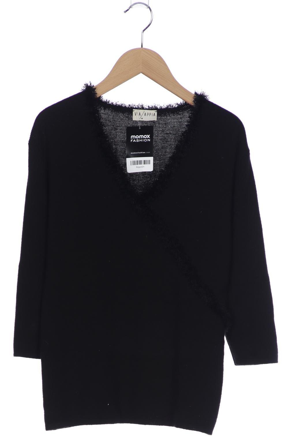 

VIA Appia DUE Damen Pullover, schwarz, Gr. 38