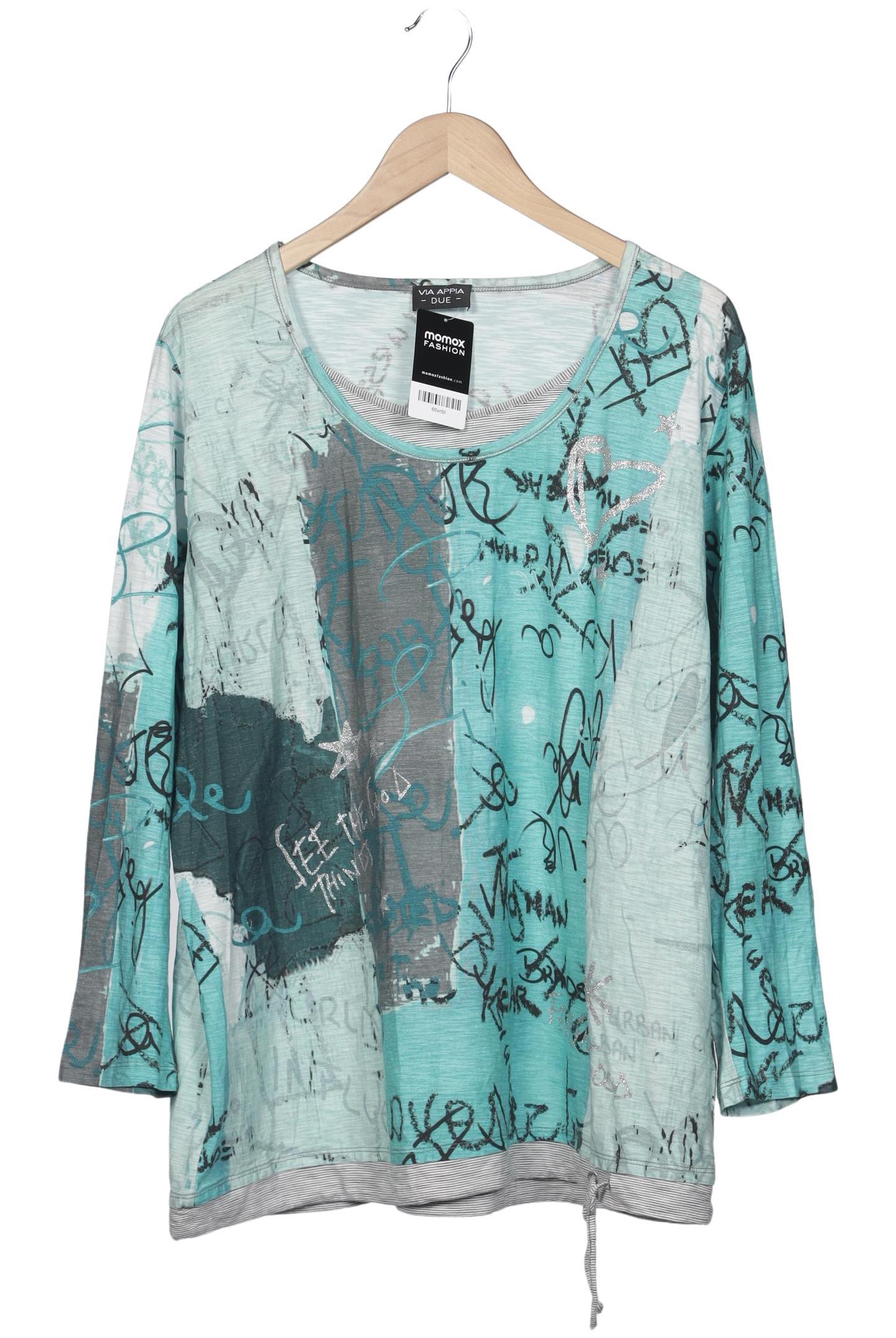 

VIA Appia DUE Damen Langarmshirt, mehrfarbig, Gr. 50