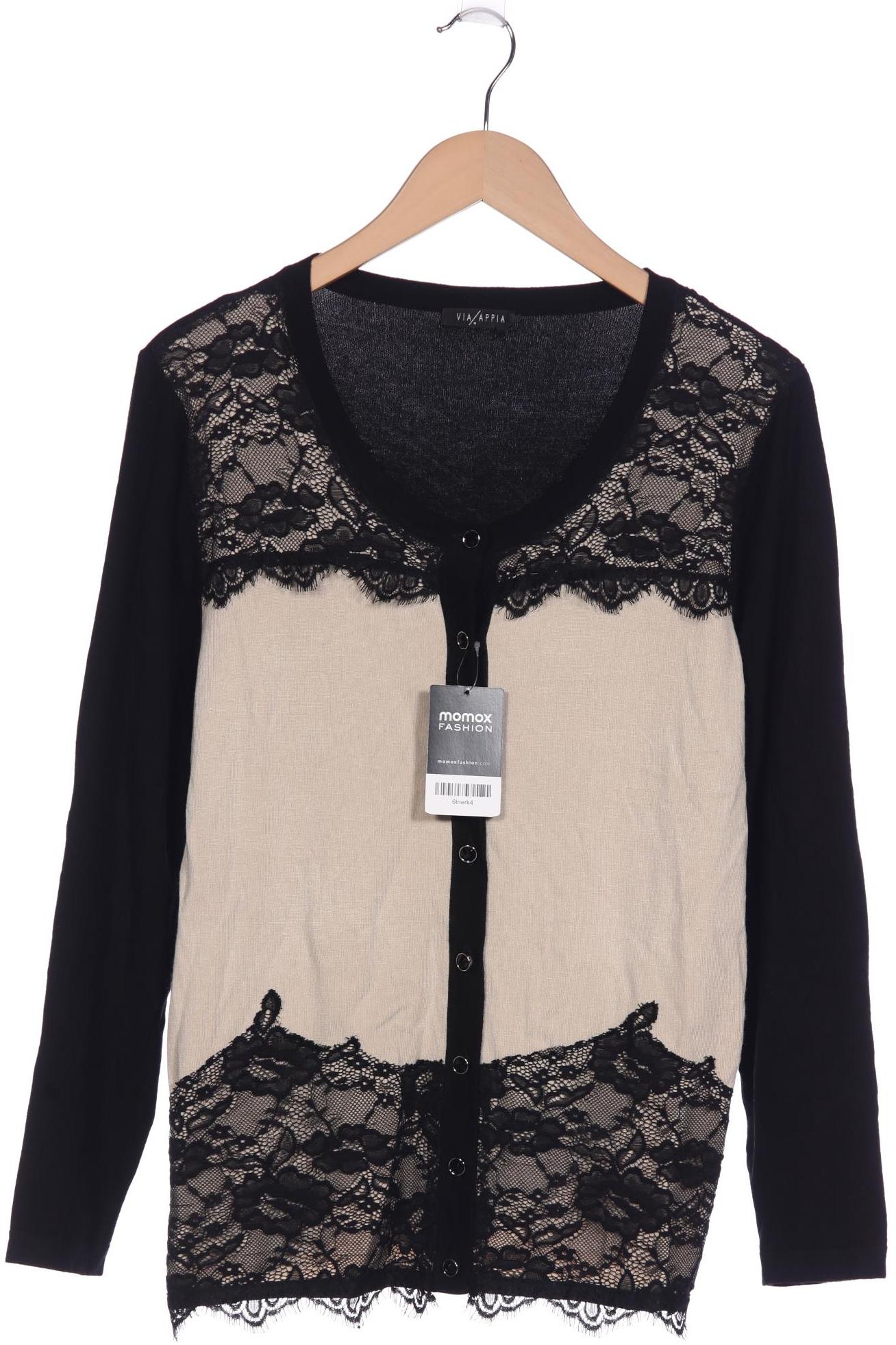 

VIA Appia DUE Damen Strickjacke, schwarz, Gr. 44