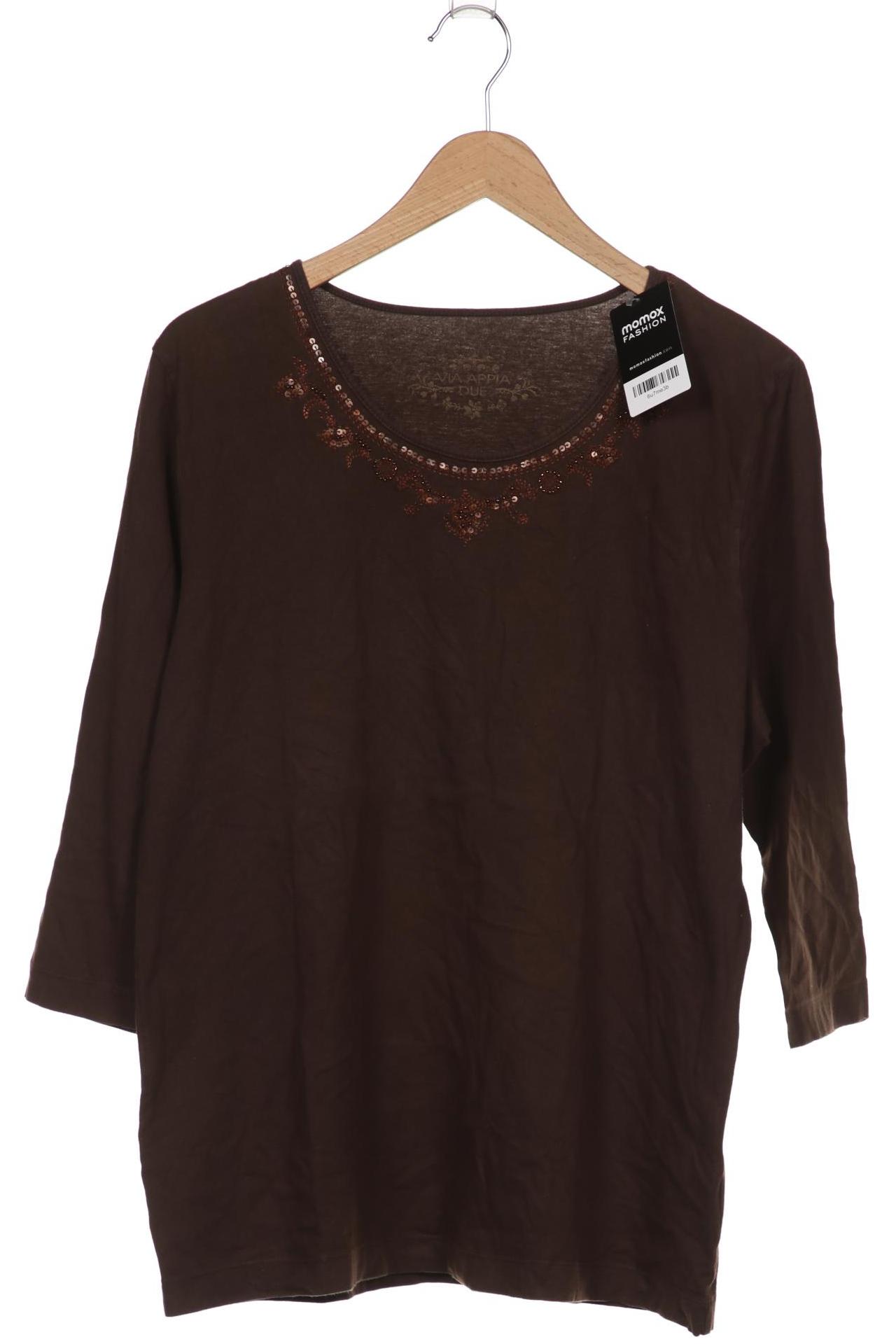 

VIA APPIA DUE Damen Langarmshirt, braun
