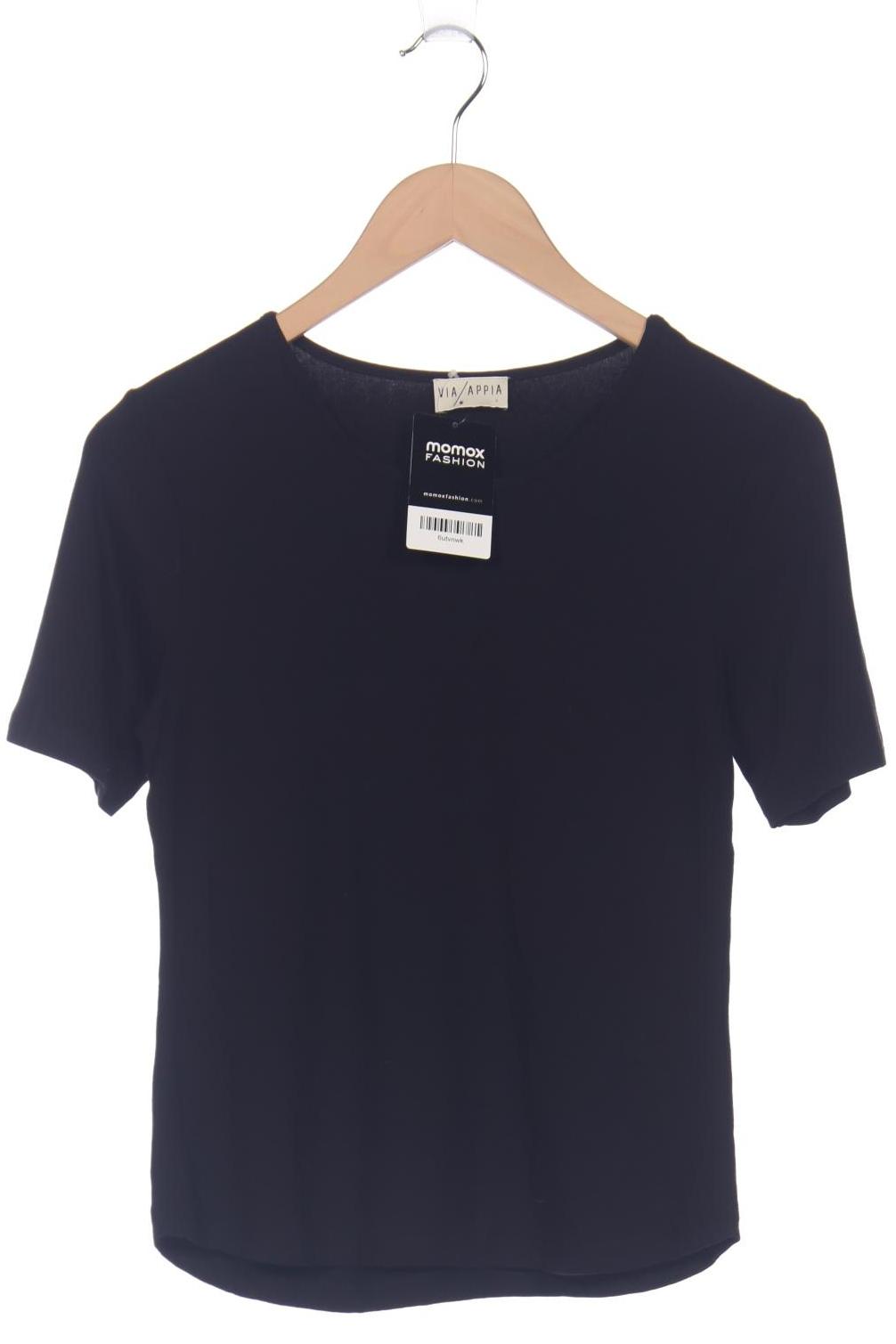 

VIA Appia DUE Damen T-Shirt, schwarz, Gr. 36