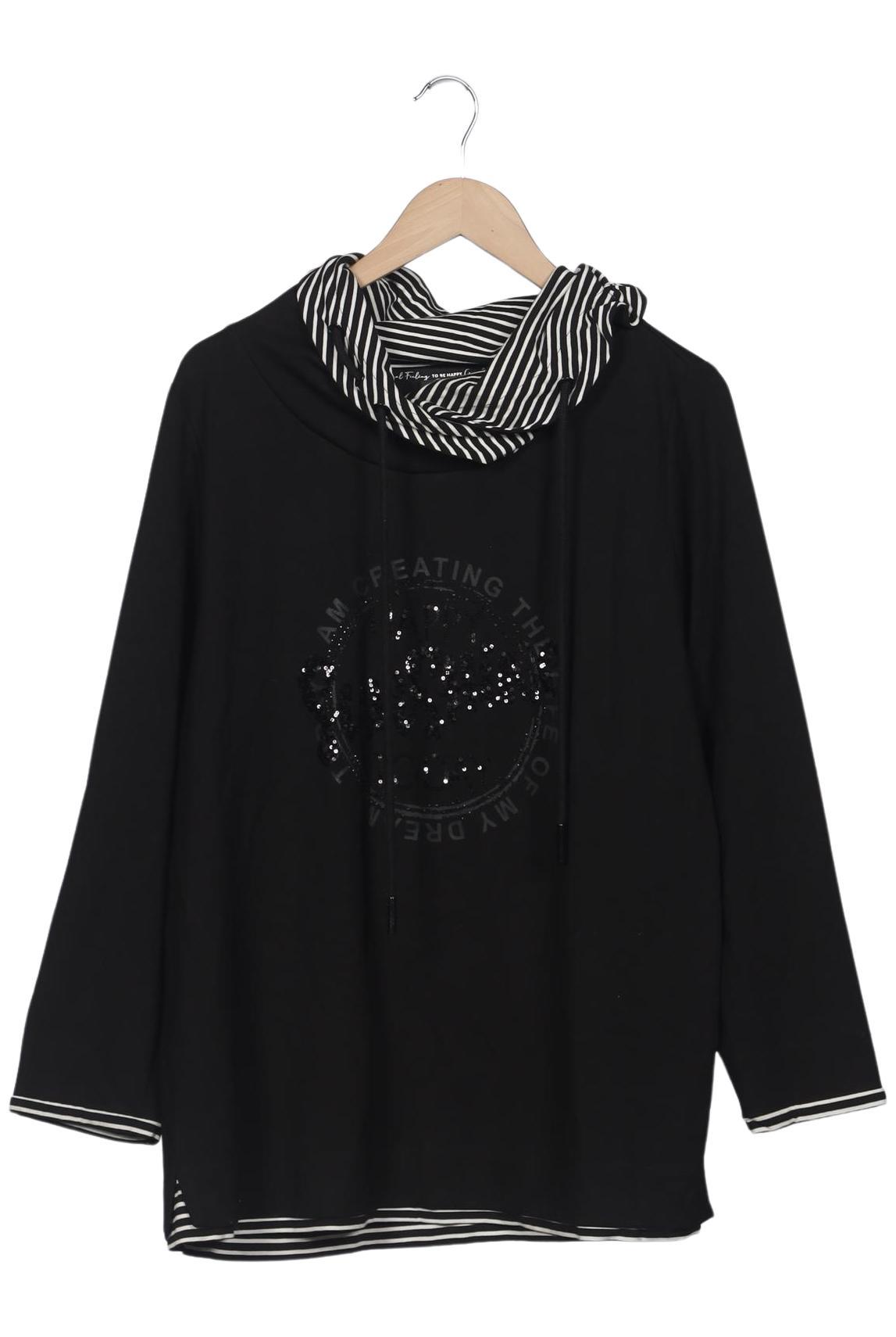 

VIA Appia DUE Damen Sweatshirt, schwarz, Gr. 46