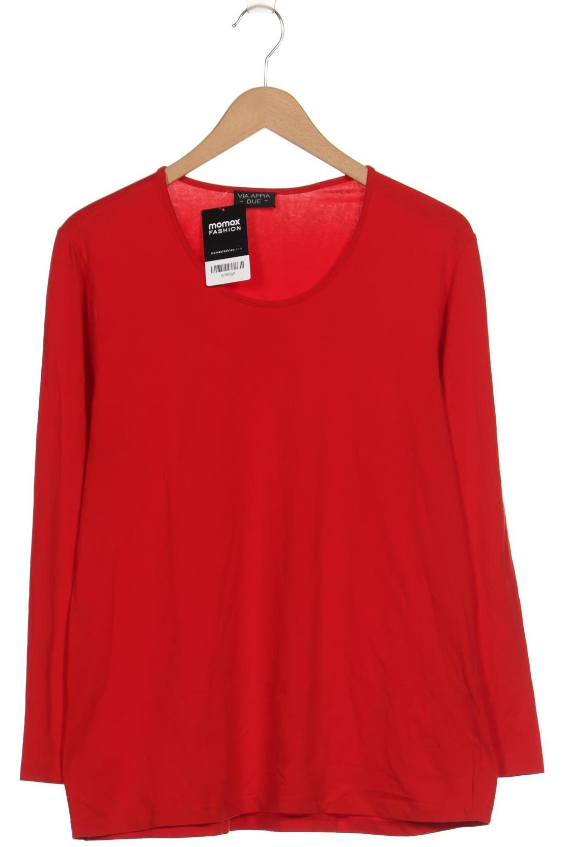 

VIA Appia DUE Damen Langarmshirt, rot, Gr. 44