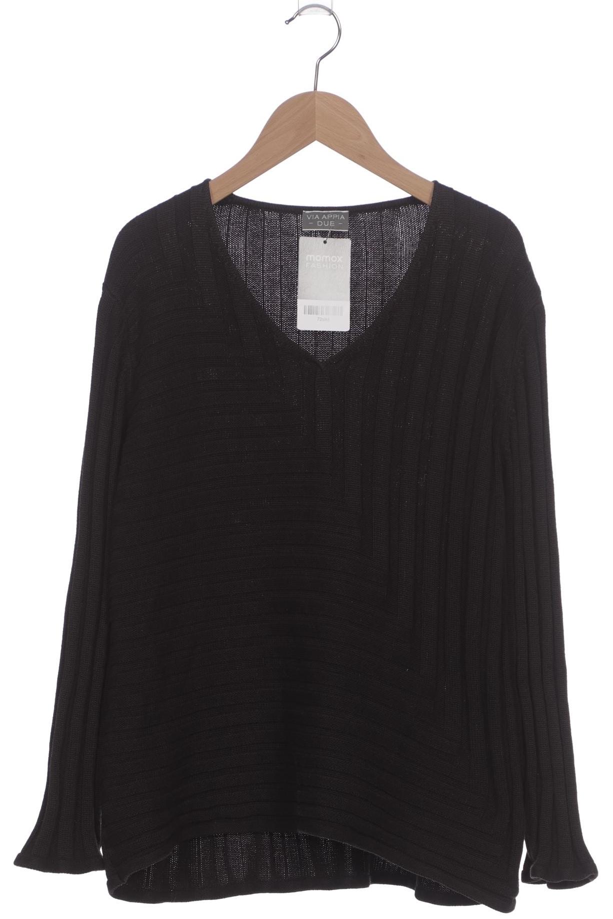

VIA Appia DUE Damen Pullover, schwarz, Gr. 42