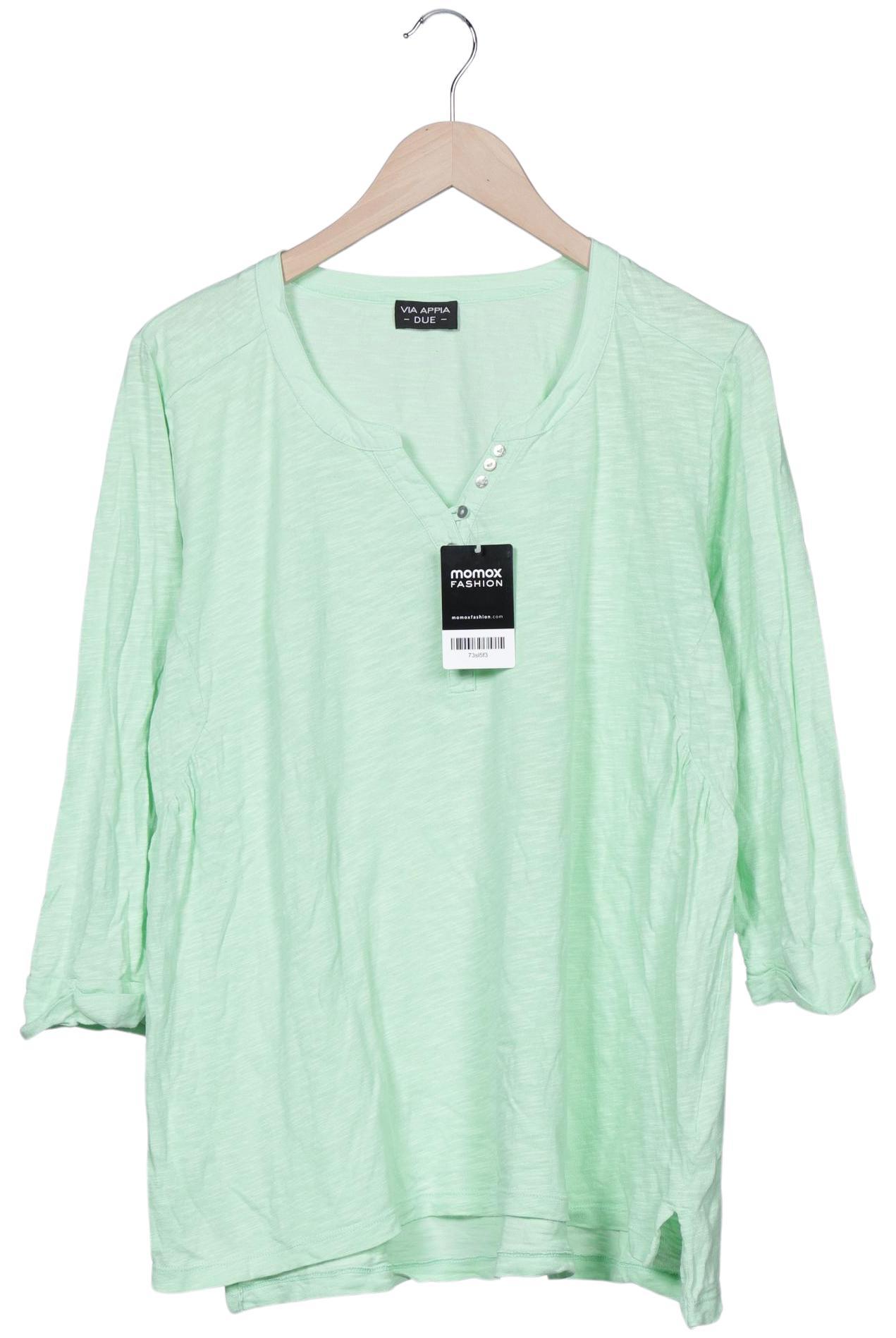 

VIA Appia DUE Damen Langarmshirt, hellgrün, Gr. 44