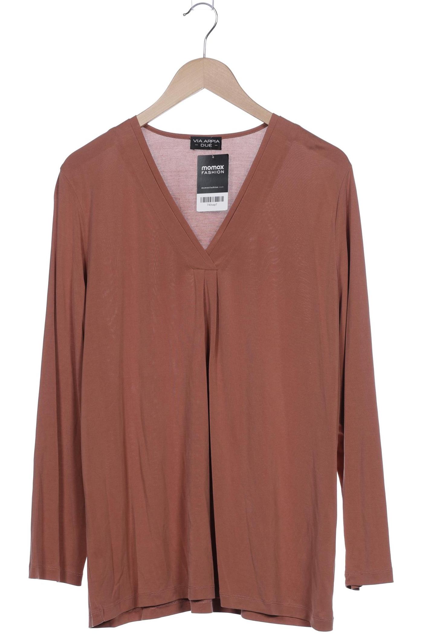 

VIA Appia DUE Damen Langarmshirt, orange, Gr. 46