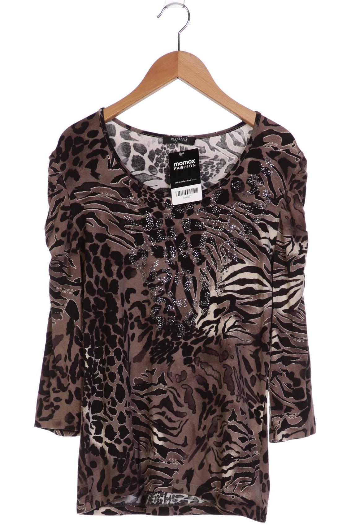 

VIA Appia DUE Damen Langarmshirt, mehrfarbig, Gr. 34