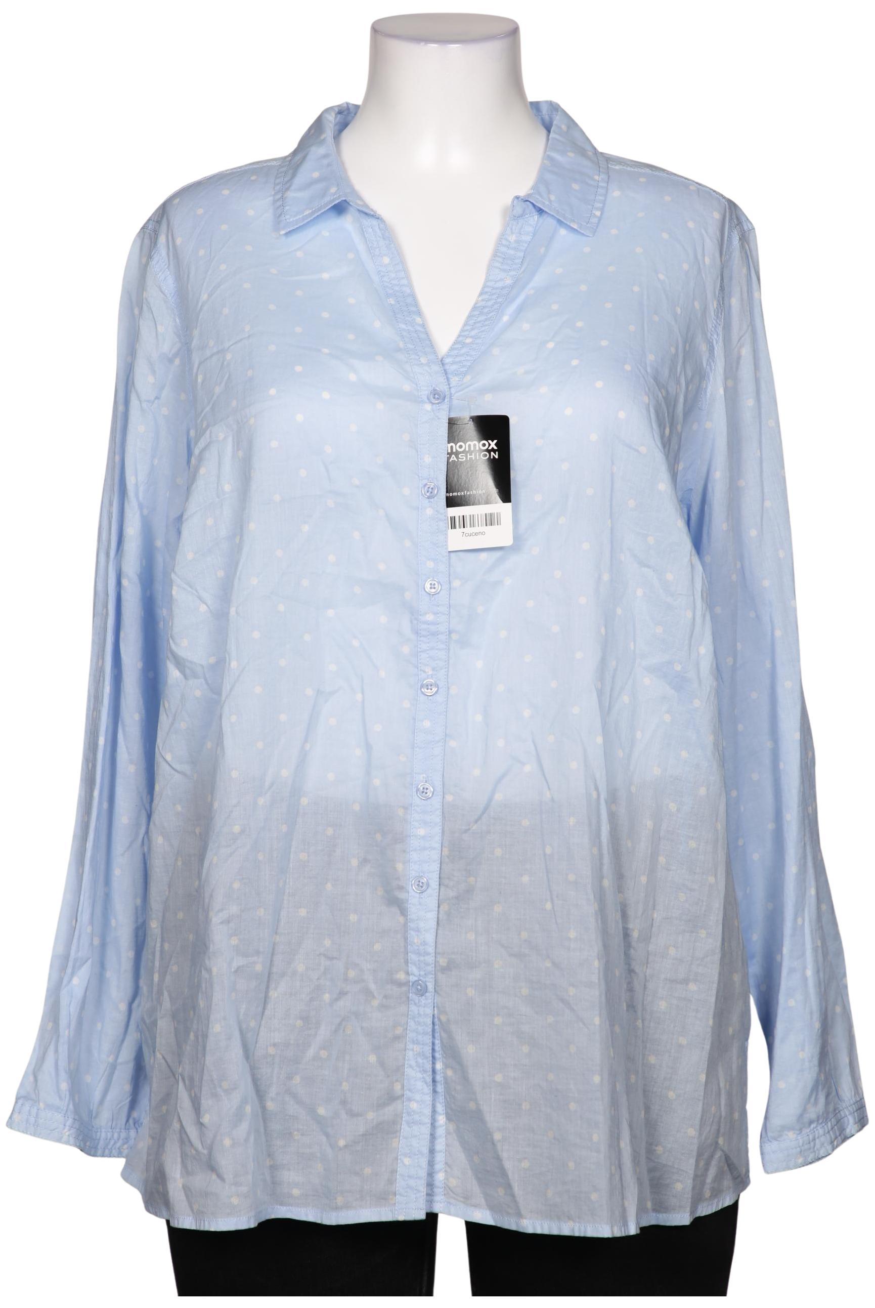 

VIA Appia DUE Damen Bluse, hellblau, Gr. 48