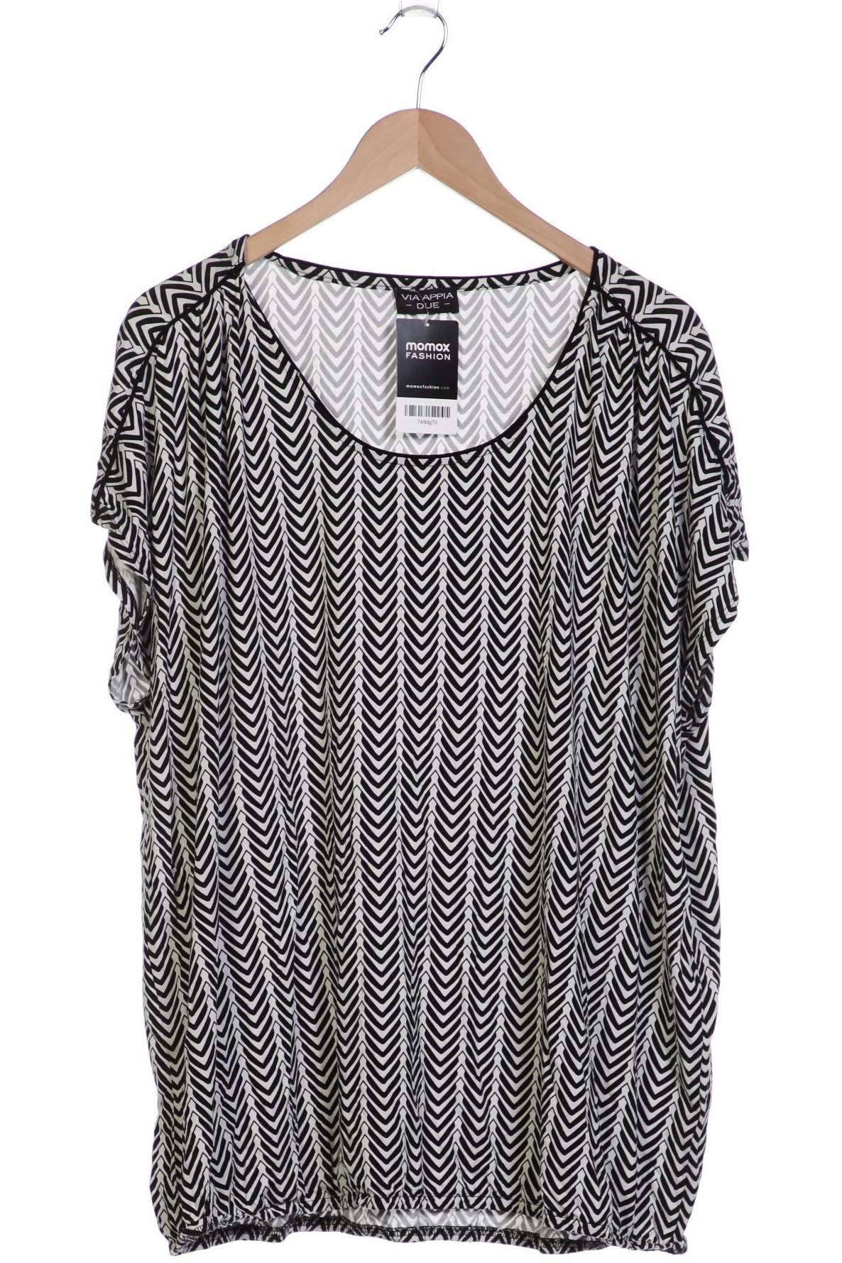 

VIA Appia DUE Damen T-Shirt, schwarz, Gr. 52