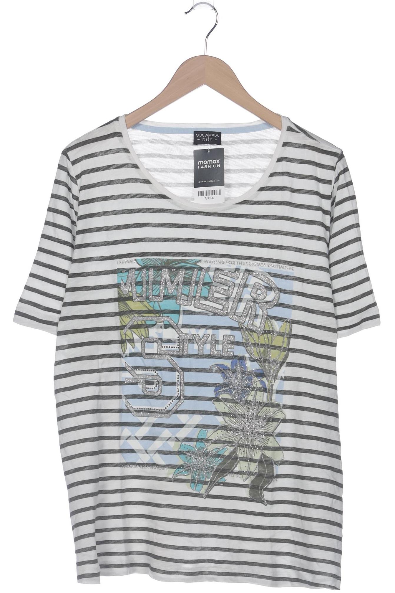 

VIA Appia DUE Damen T-Shirt, weiß, Gr. 48