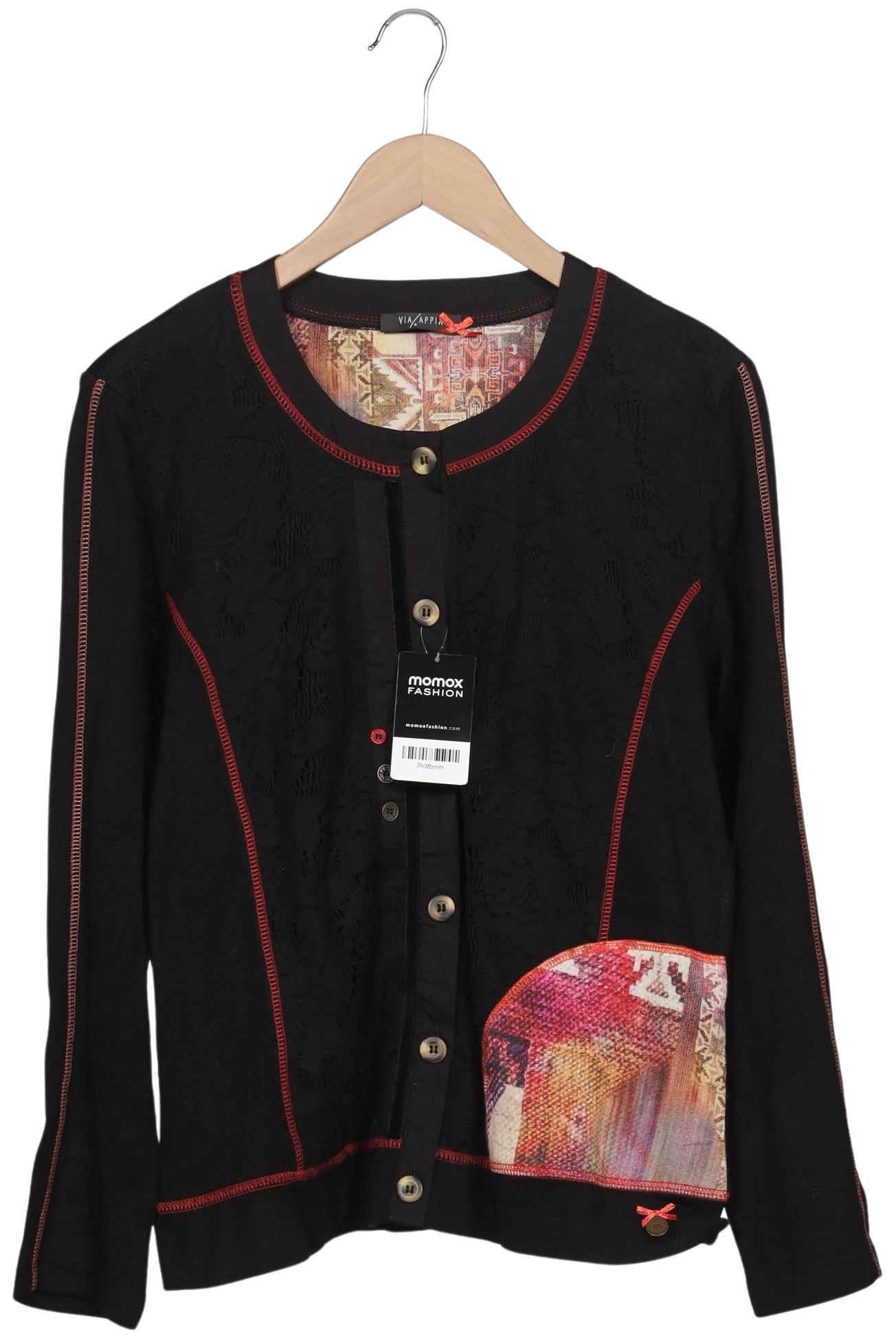 

VIA Appia DUE Damen Strickjacke, schwarz, Gr. 44