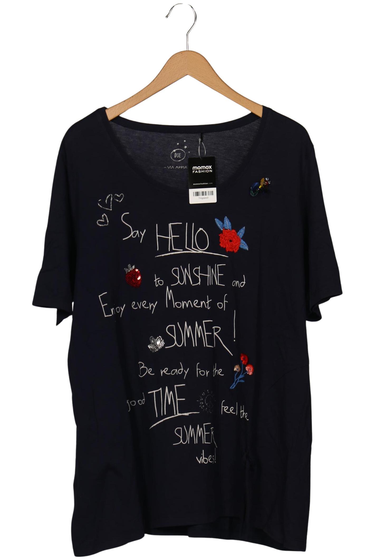 

VIA Appia DUE Damen T-Shirt, marineblau, Gr. 50