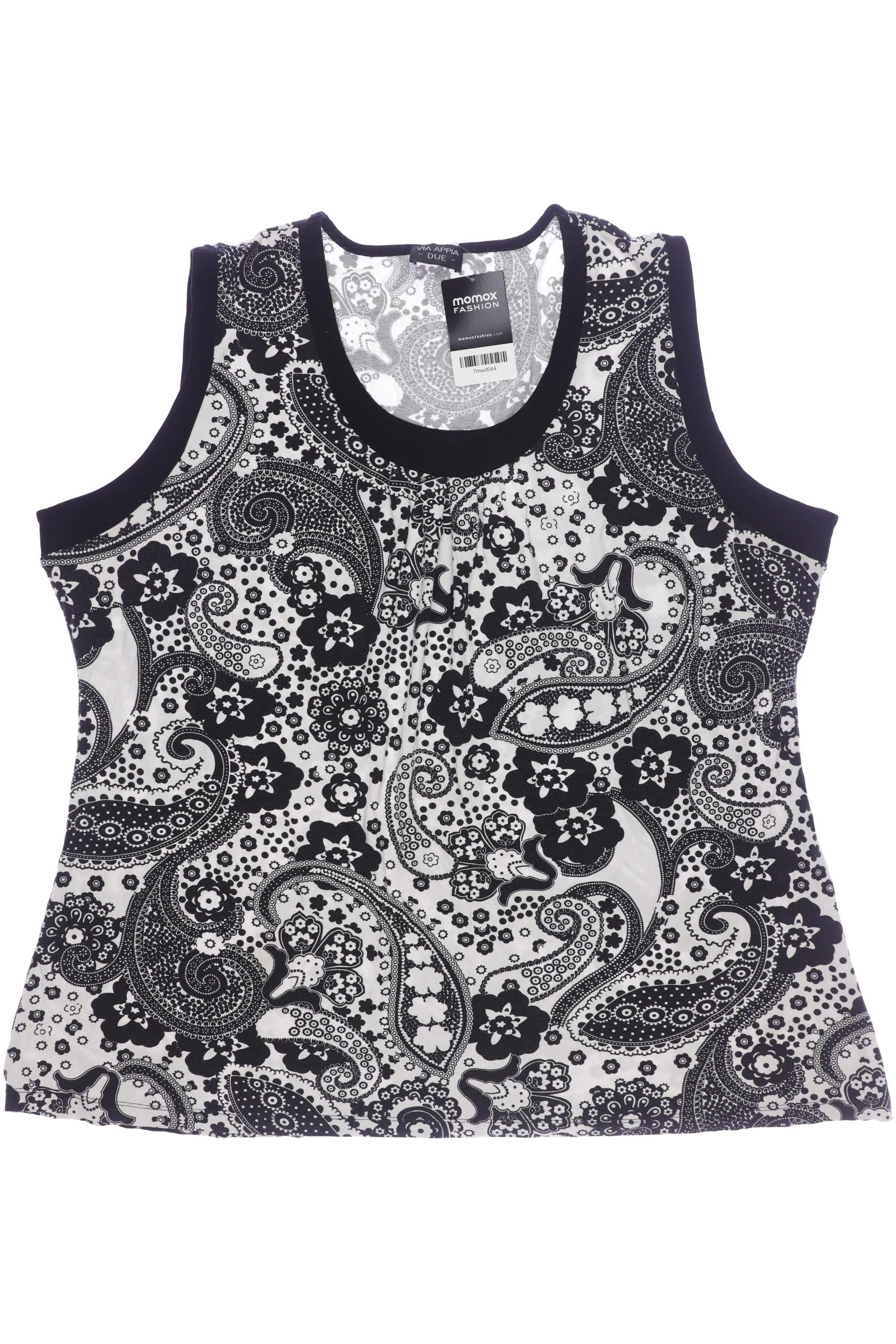 

VIA Appia DUE Damen Top, schwarz, Gr. 50