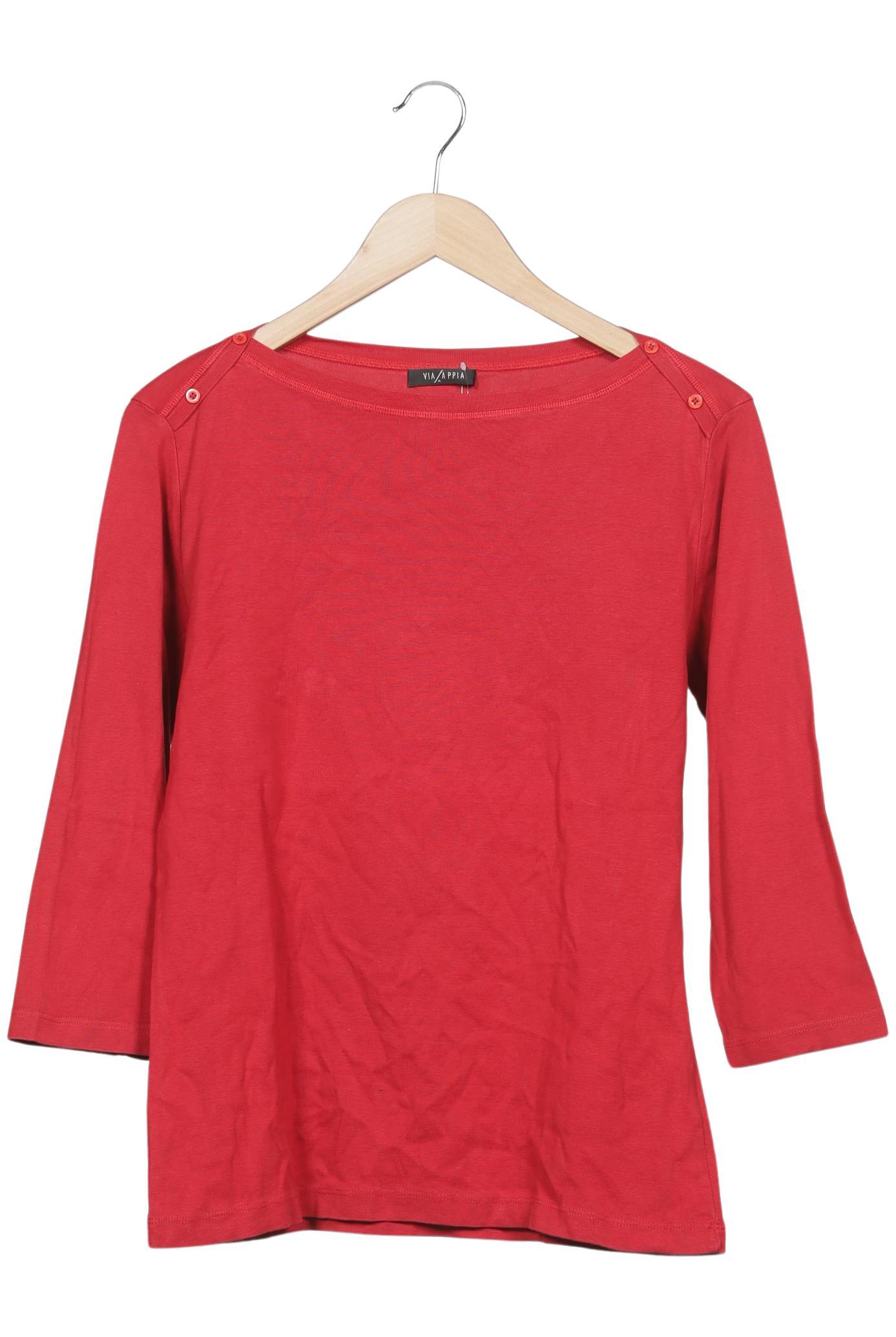 

VIA Appia DUE Damen Langarmshirt, rot, Gr. 44