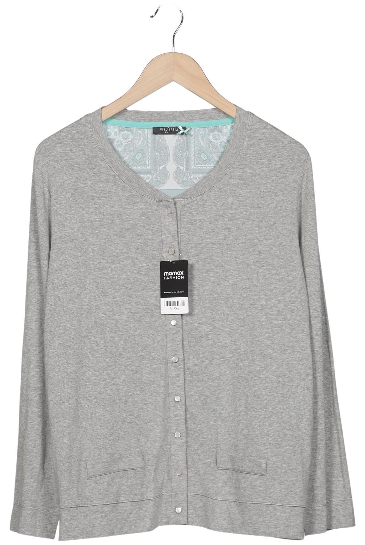 

VIA Appia DUE Damen Strickjacke, grau, Gr. 46