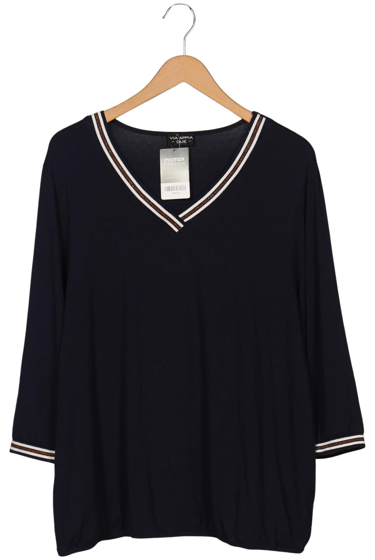

VIA Appia DUE Damen Langarmshirt, marineblau, Gr. 46