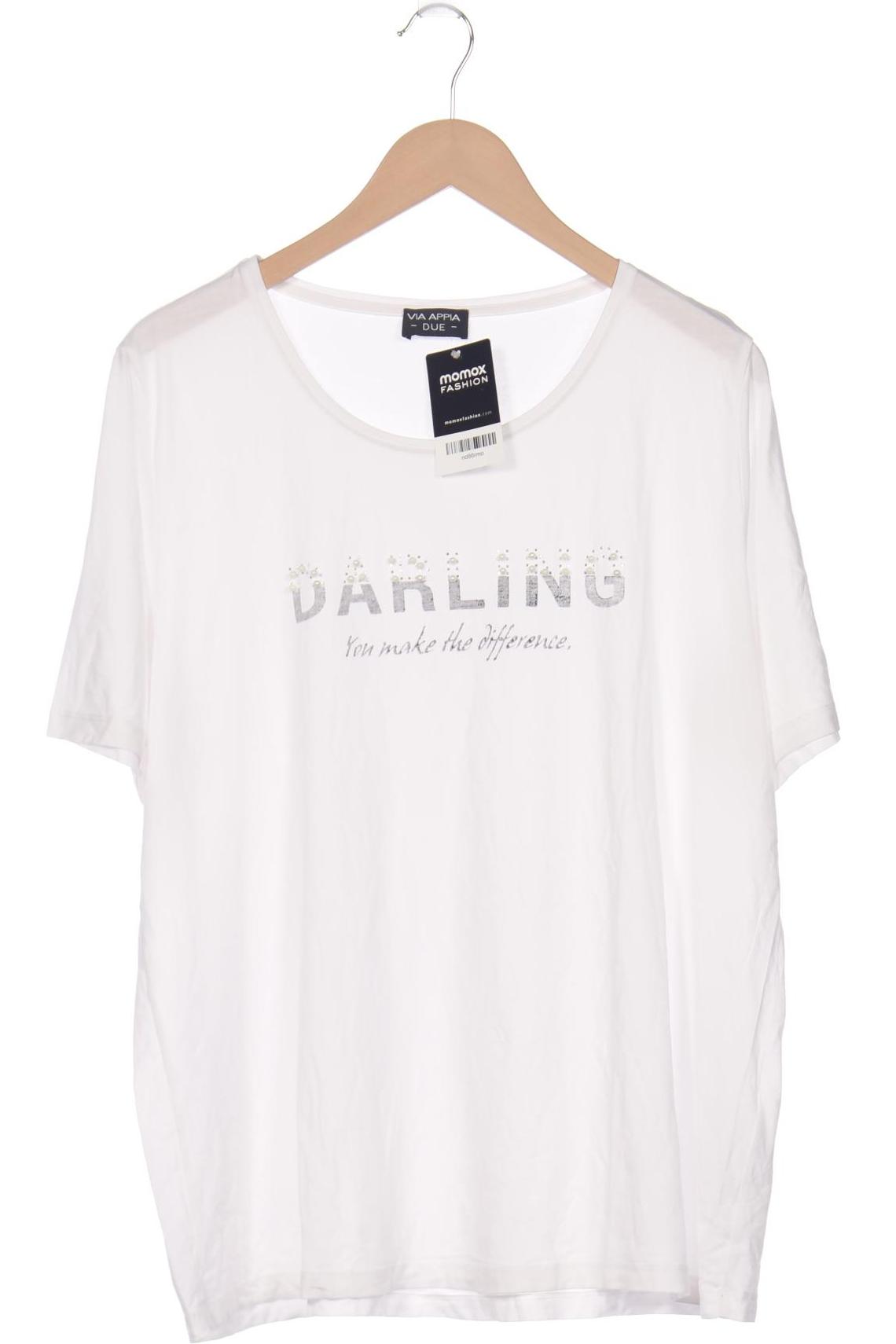 

VIA Appia DUE Damen T-Shirt, weiß, Gr. 48