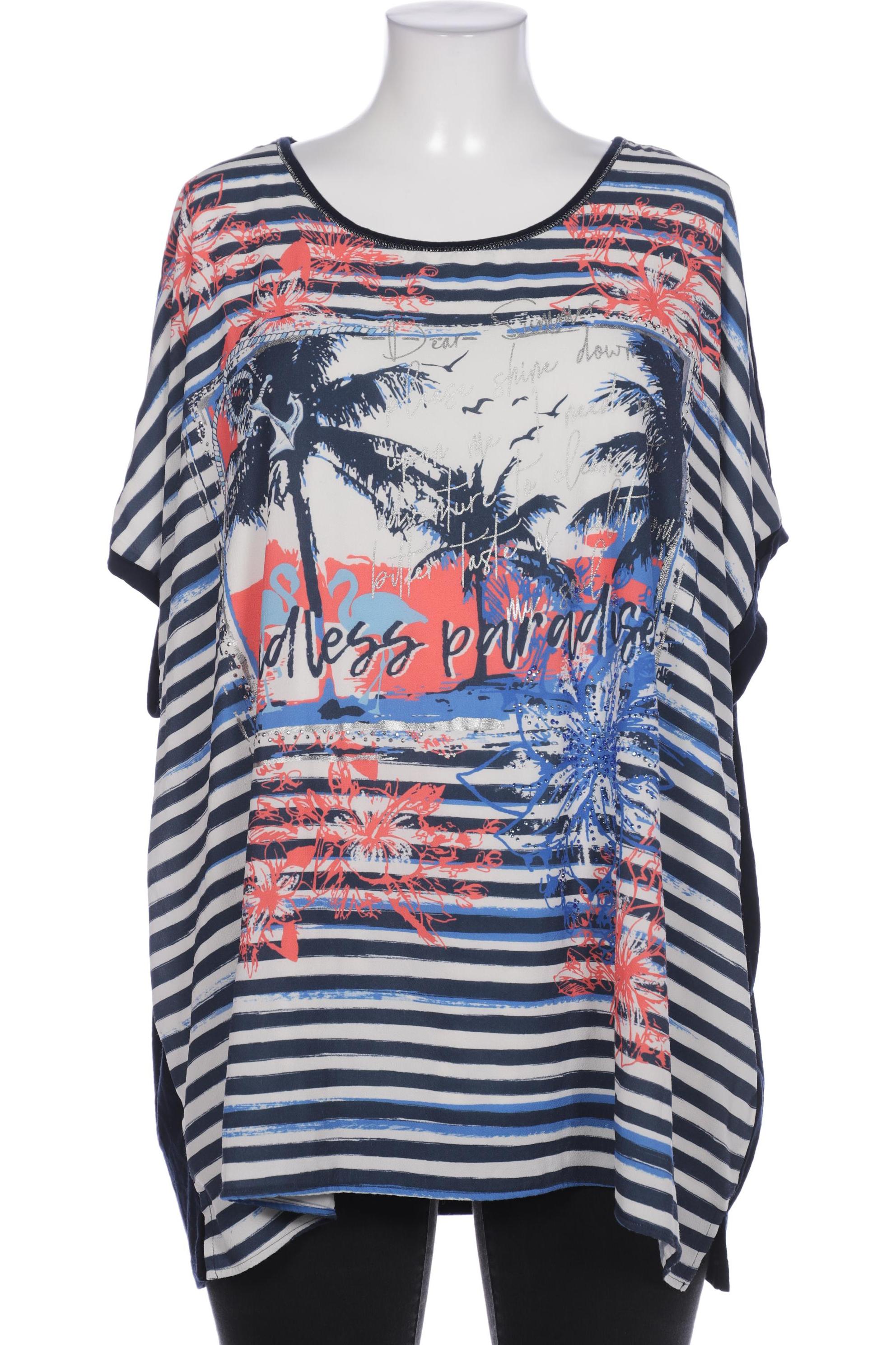 

VIA Appia DUE Damen Bluse, marineblau, Gr. 54