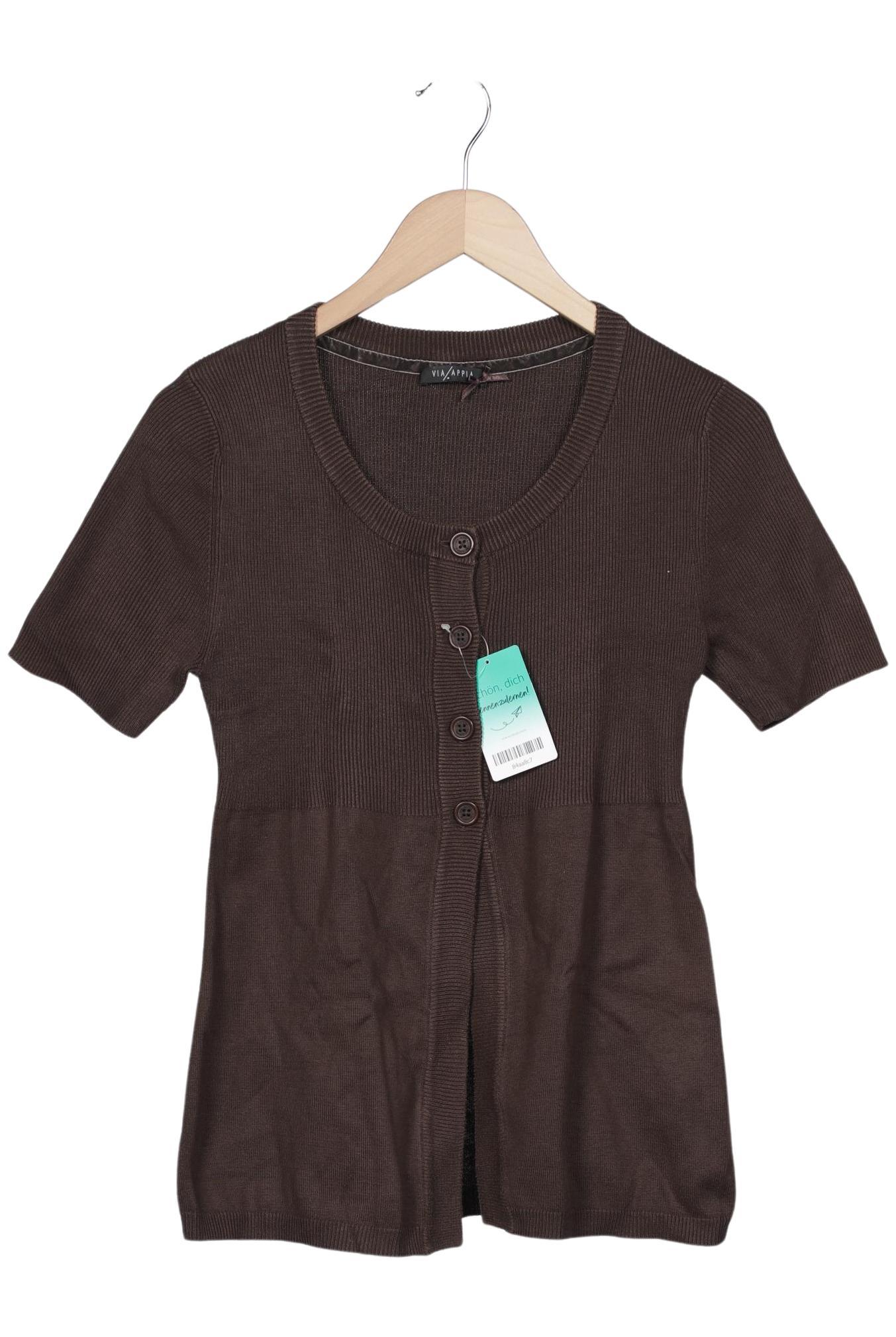 

VIA Appia DUE Damen Strickjacke, braun, Gr. 38