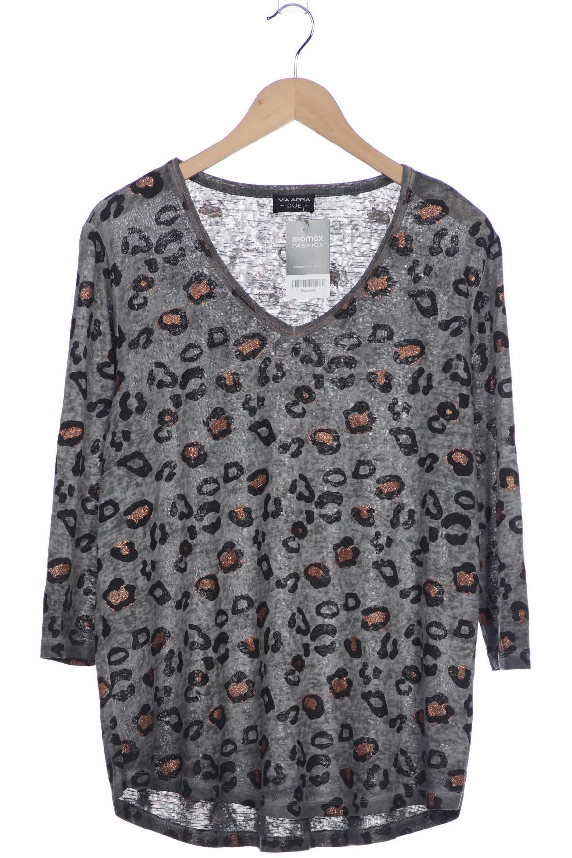 

VIA Appia DUE Damen Langarmshirt, grau, Gr. 44