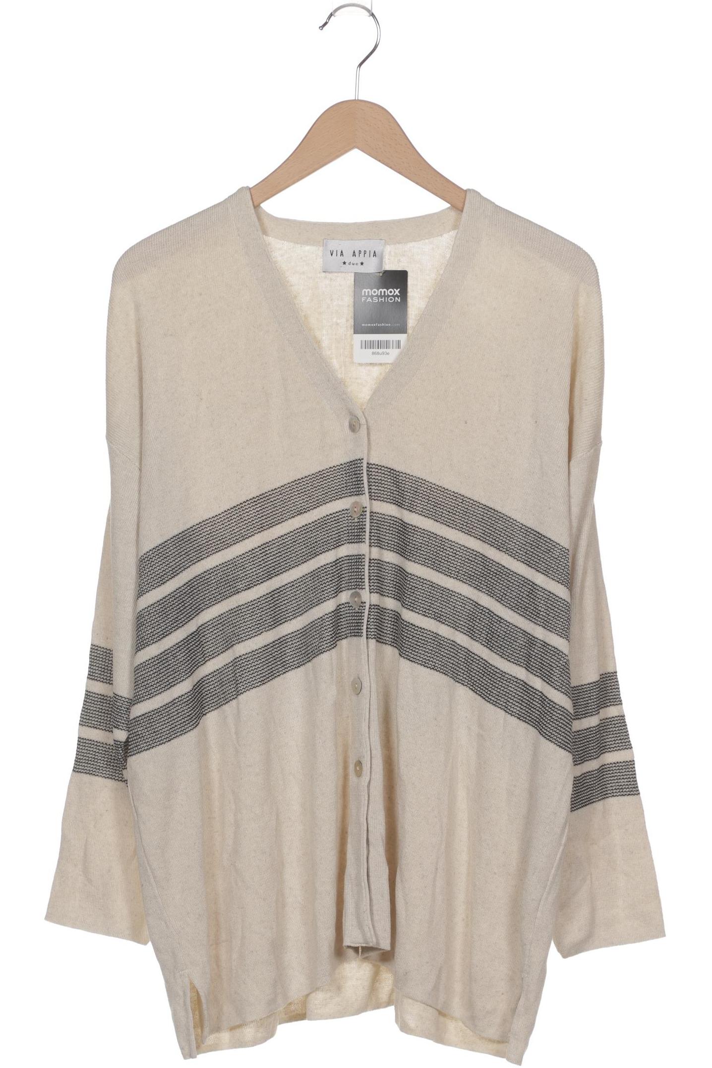 

VIA Appia DUE Damen Strickjacke, beige, Gr. 44