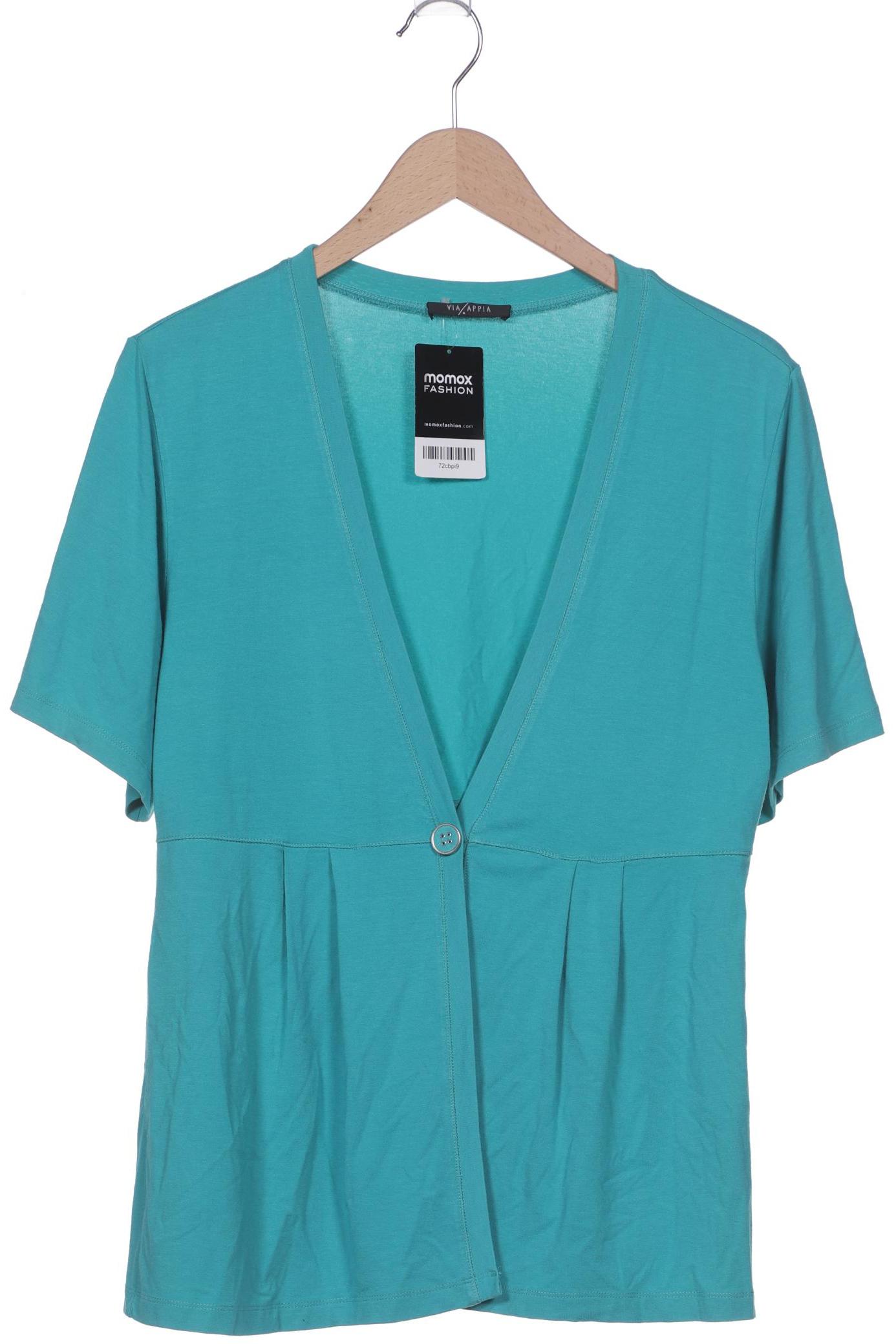 

VIA Appia DUE Damen Strickjacke, türkis, Gr. 42