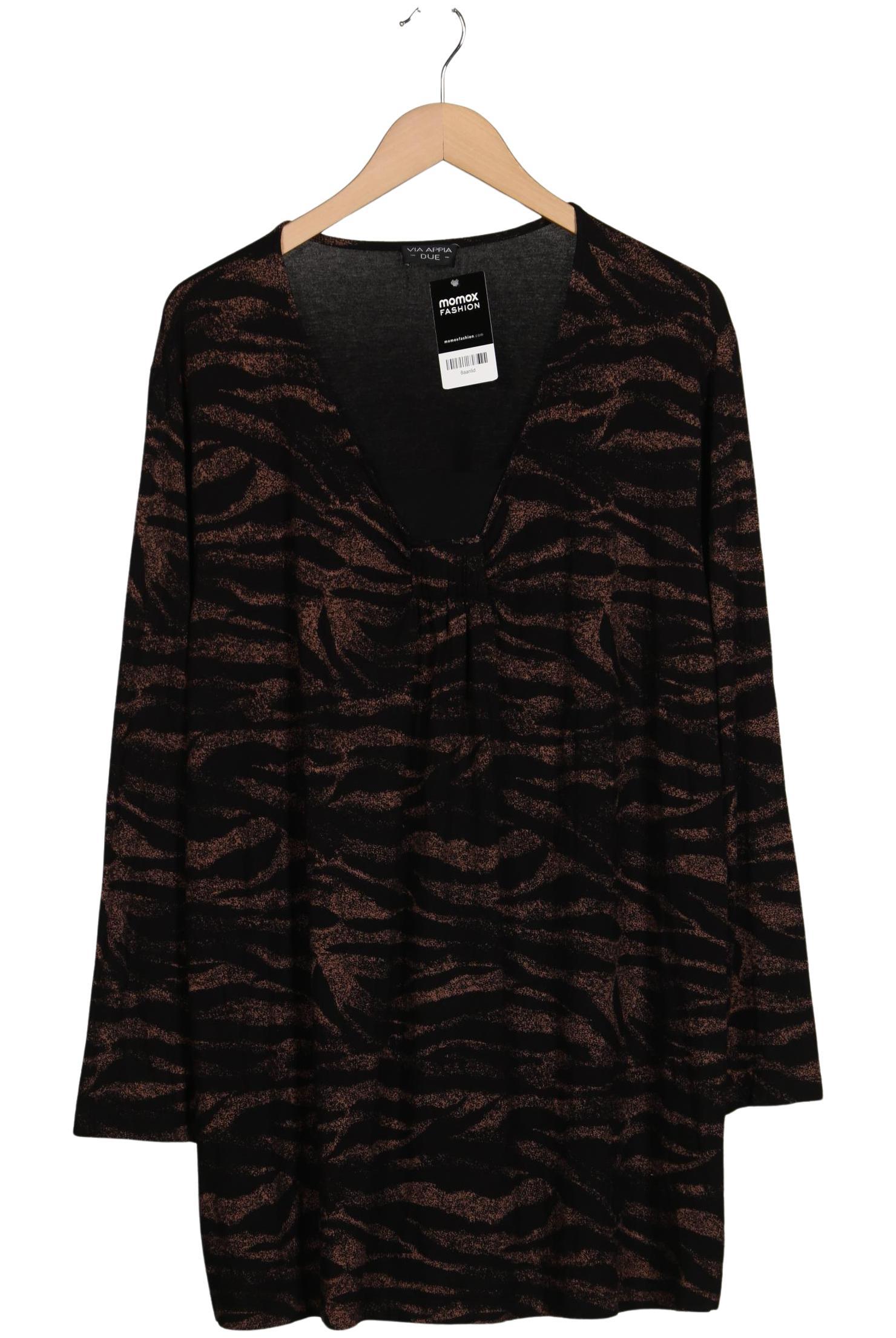 

VIA Appia DUE Damen Langarmshirt, schwarz, Gr. 52