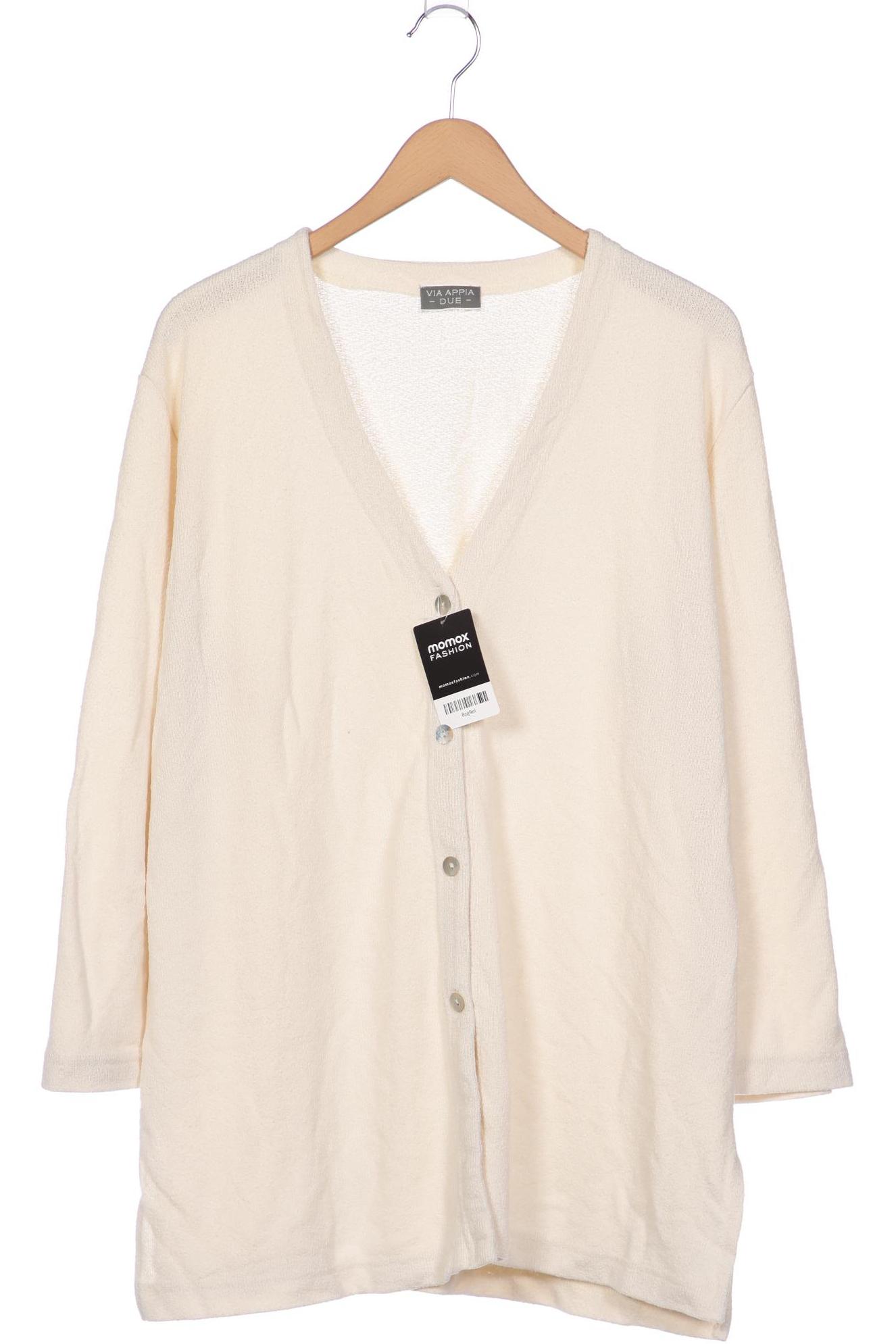 

VIA Appia DUE Damen Strickjacke, beige, Gr. 50