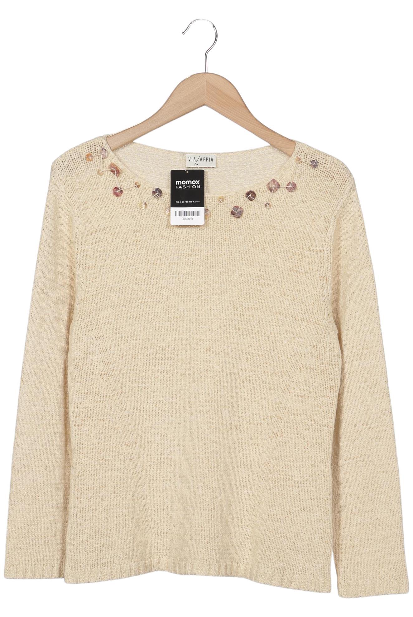 

VIA Appia DUE Damen Pullover, beige, Gr. 40