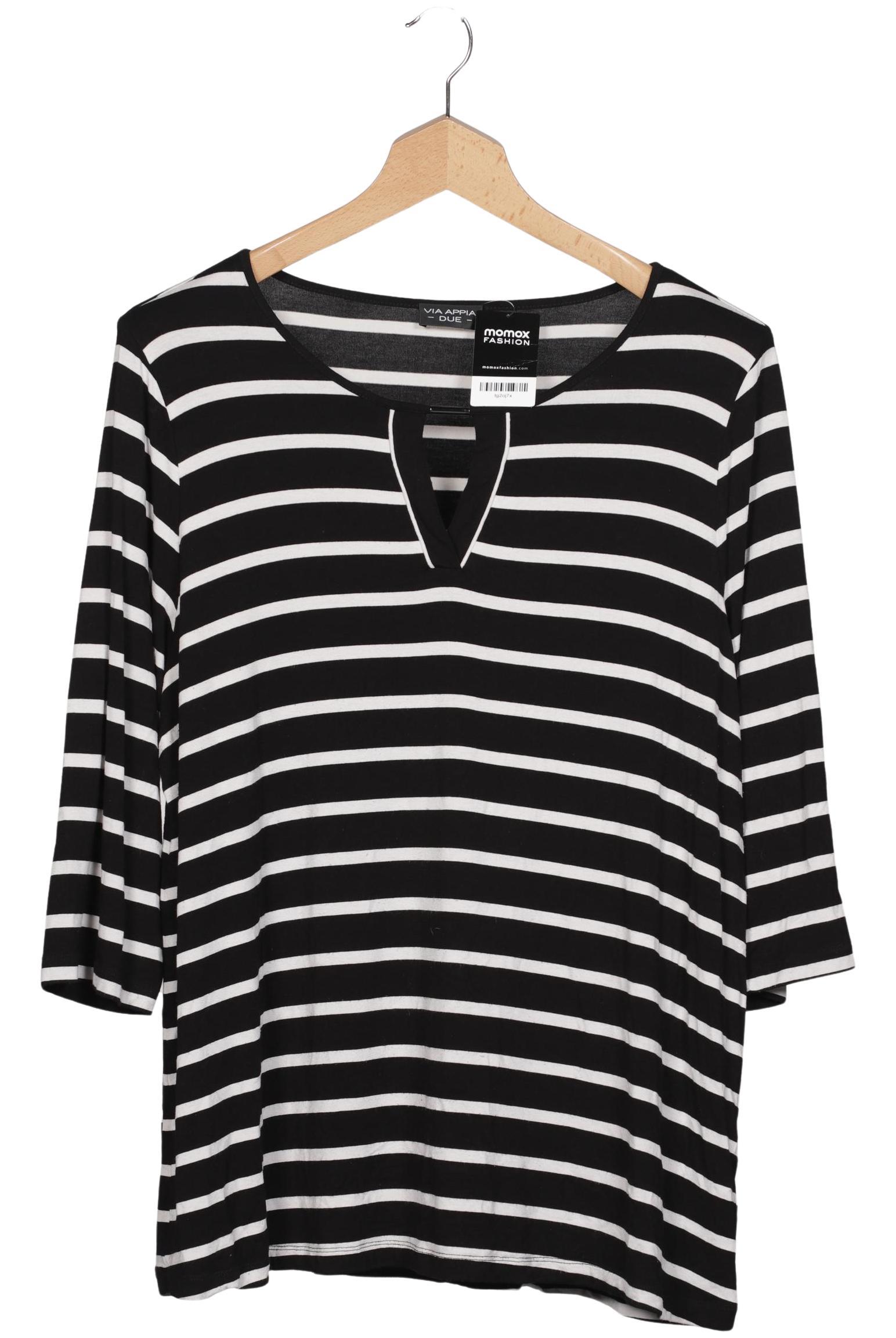 

VIA Appia DUE Damen Langarmshirt, schwarz, Gr. 50