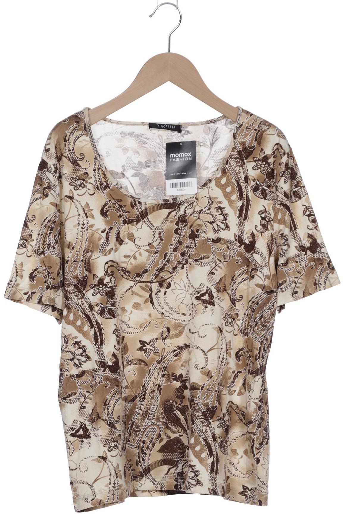 

VIA Appia DUE Damen T-Shirt, braun, Gr. 42