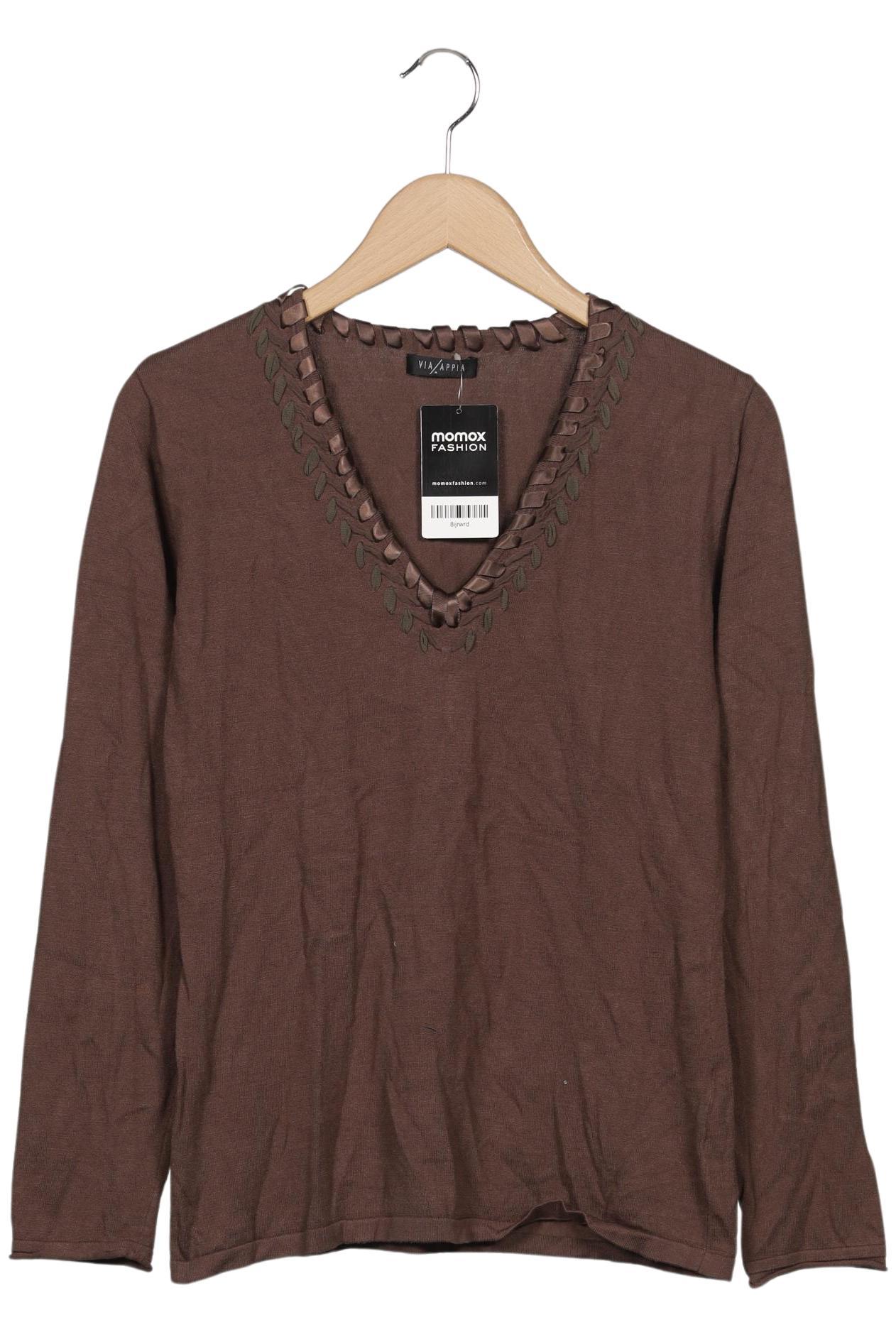 

VIA Appia DUE Damen Pullover, braun, Gr. 38
