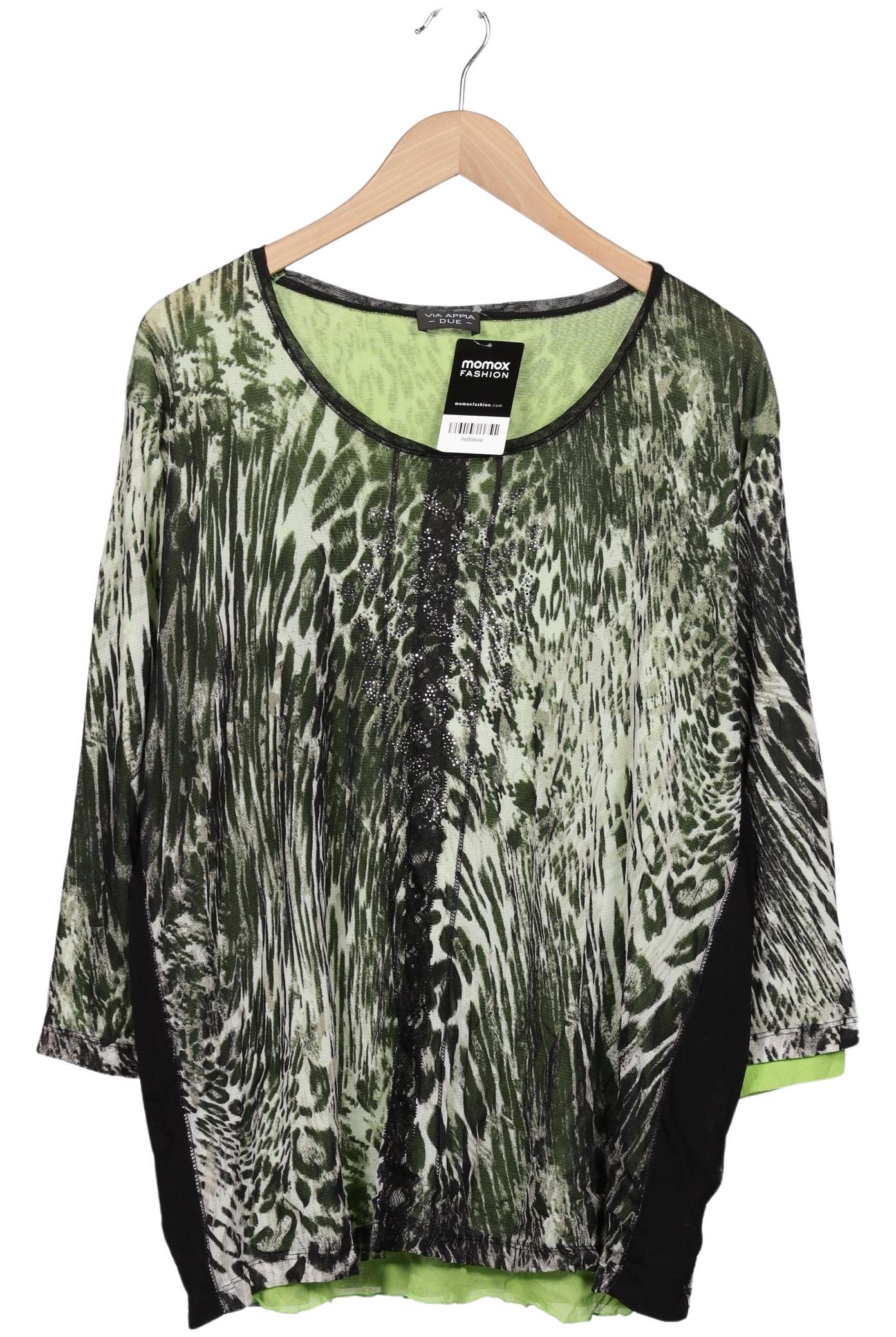 

VIA Appia DUE Damen Langarmshirt, grün, Gr. 52