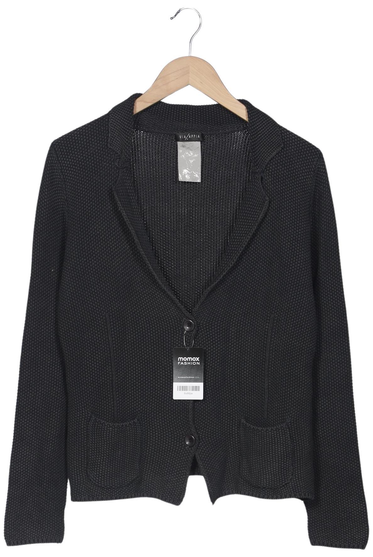 

VIA Appia DUE Damen Strickjacke, schwarz, Gr. 42
