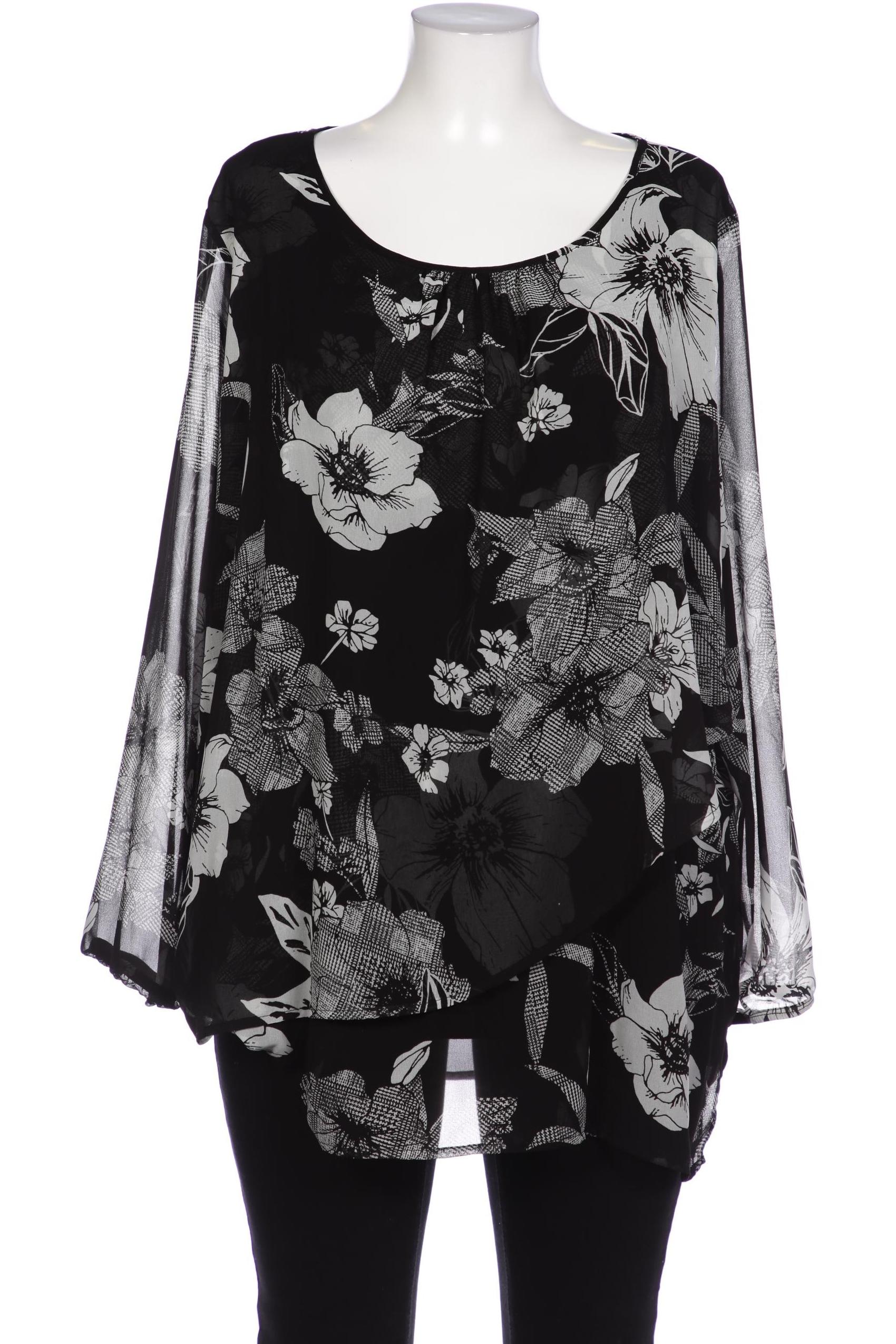 

VIA Appia DUE Damen Bluse, schwarz, Gr. 50