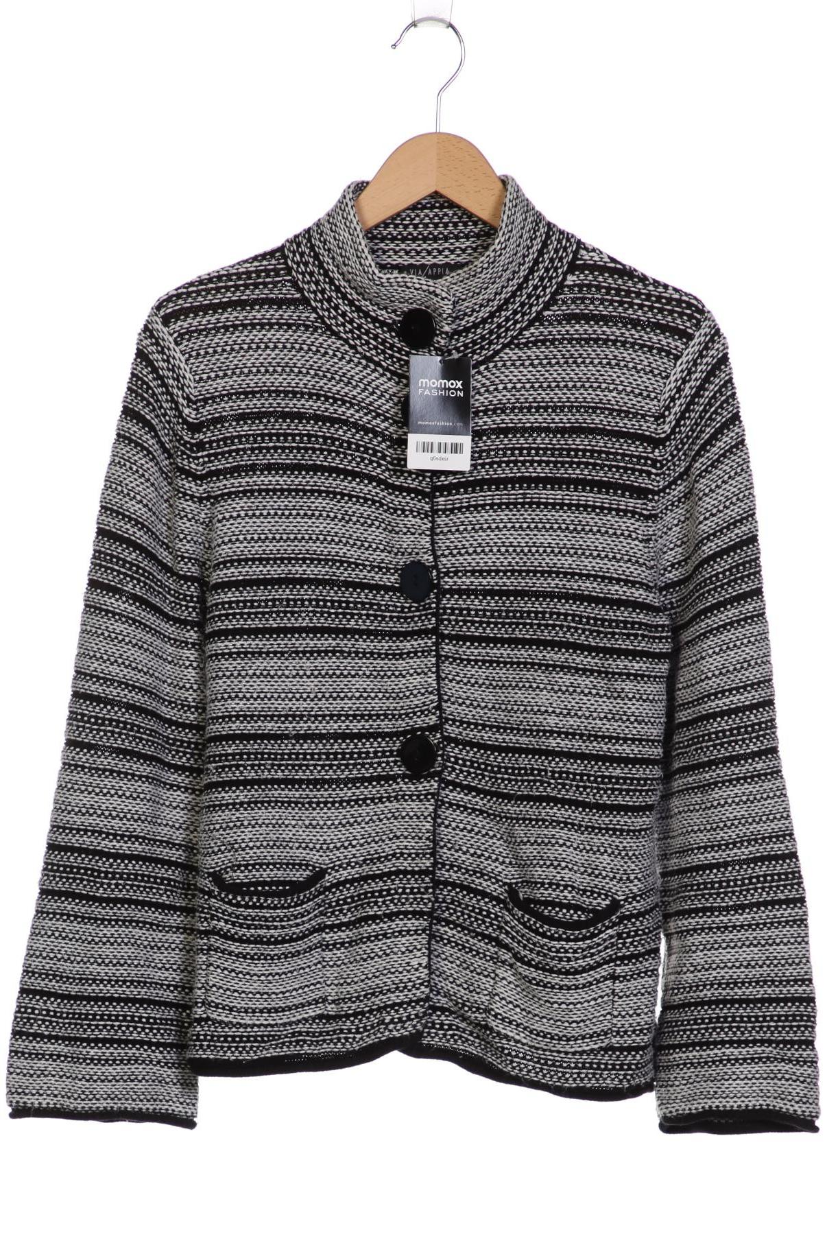 

VIA Appia DUE Damen Strickjacke, schwarz, Gr. 40