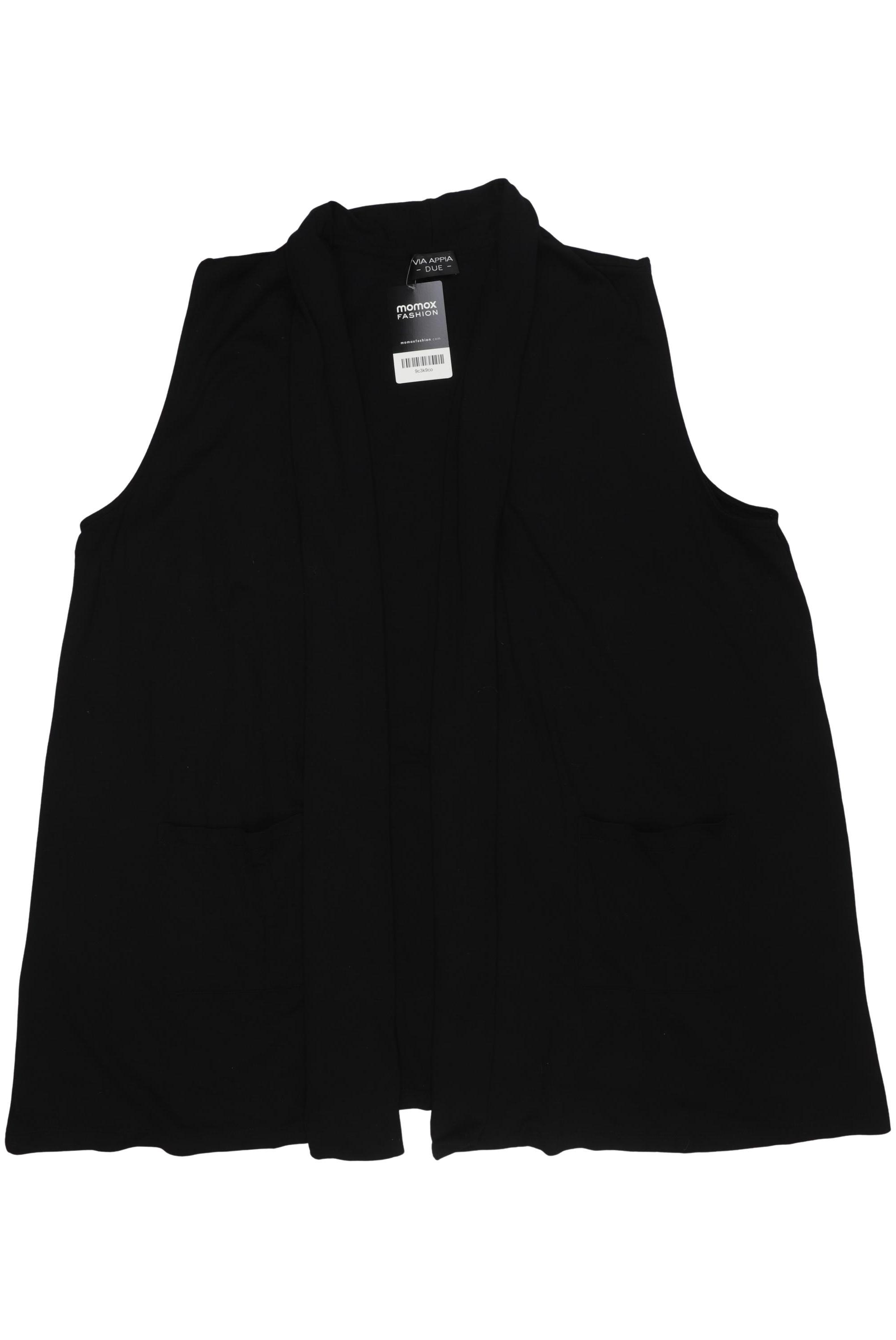 

VIA Appia DUE Damen Weste, schwarz, Gr. 50