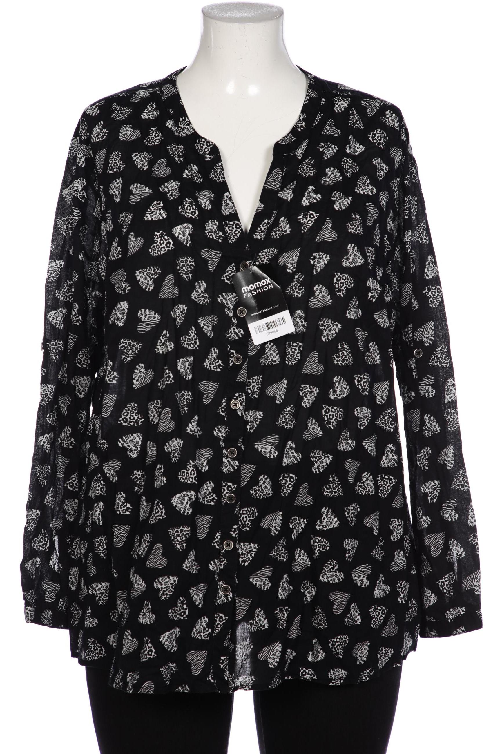 

VIA Appia DUE Damen Bluse, schwarz, Gr. 48