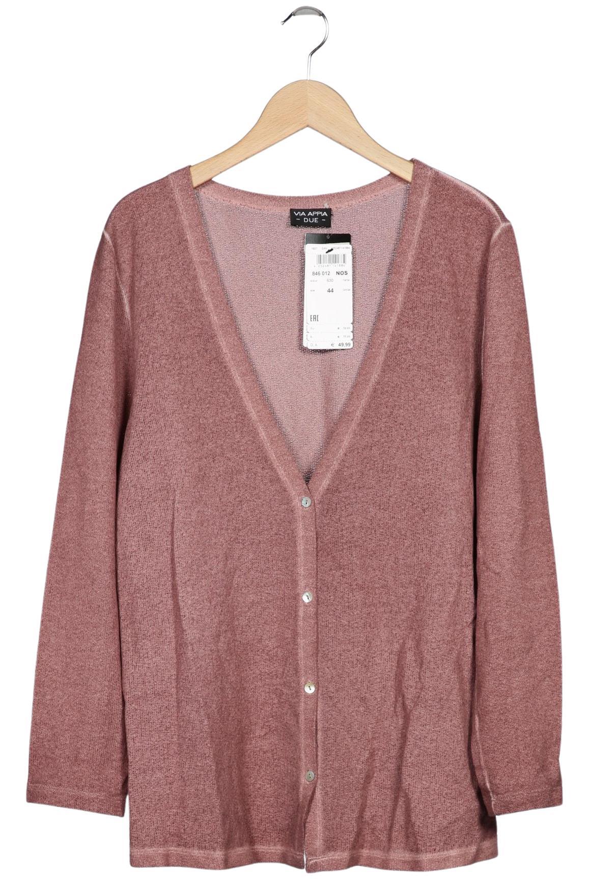 

VIA Appia DUE Damen Strickjacke, pink, Gr. 44