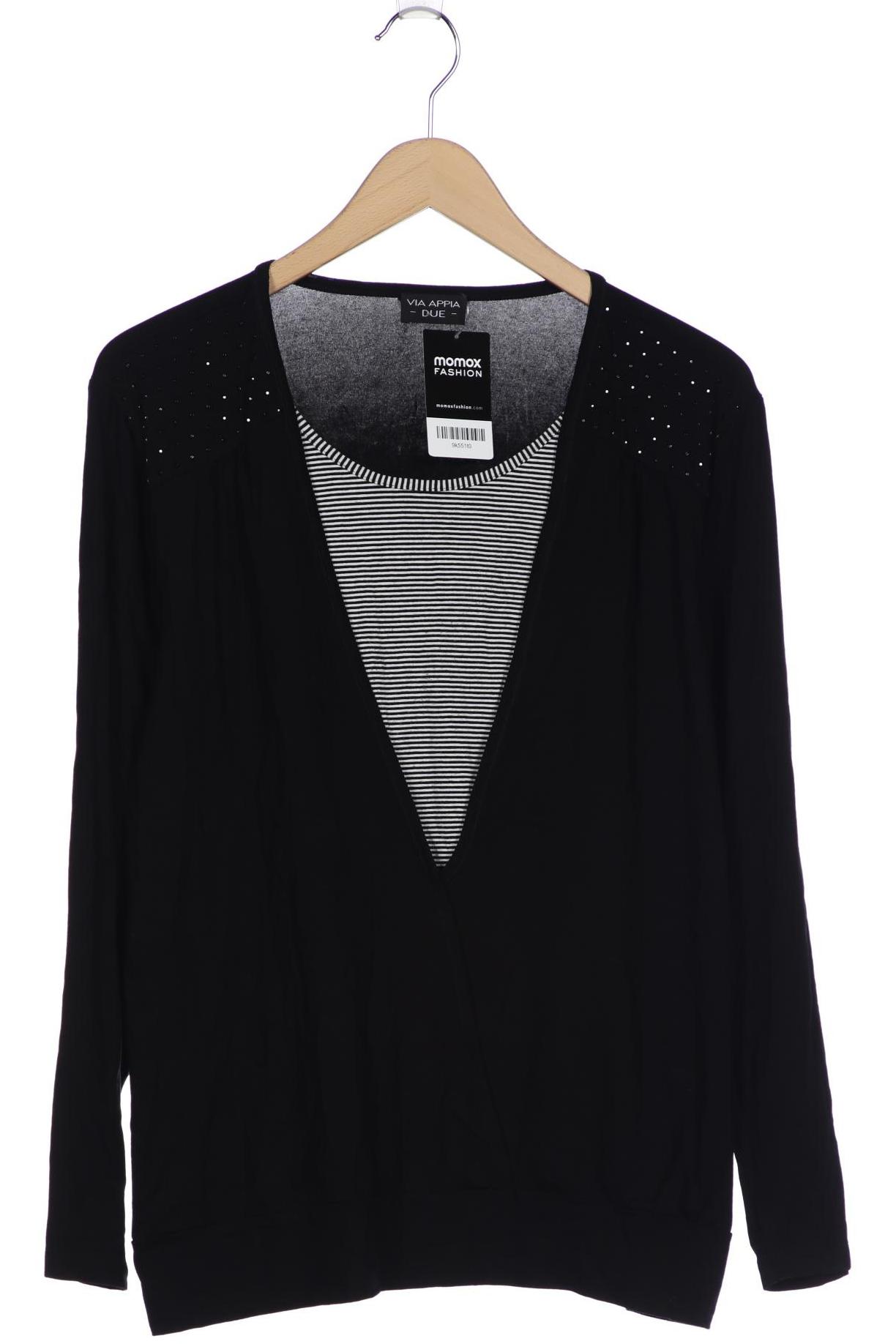 

VIA APPIA DUE Damen Langarmshirt, schwarz