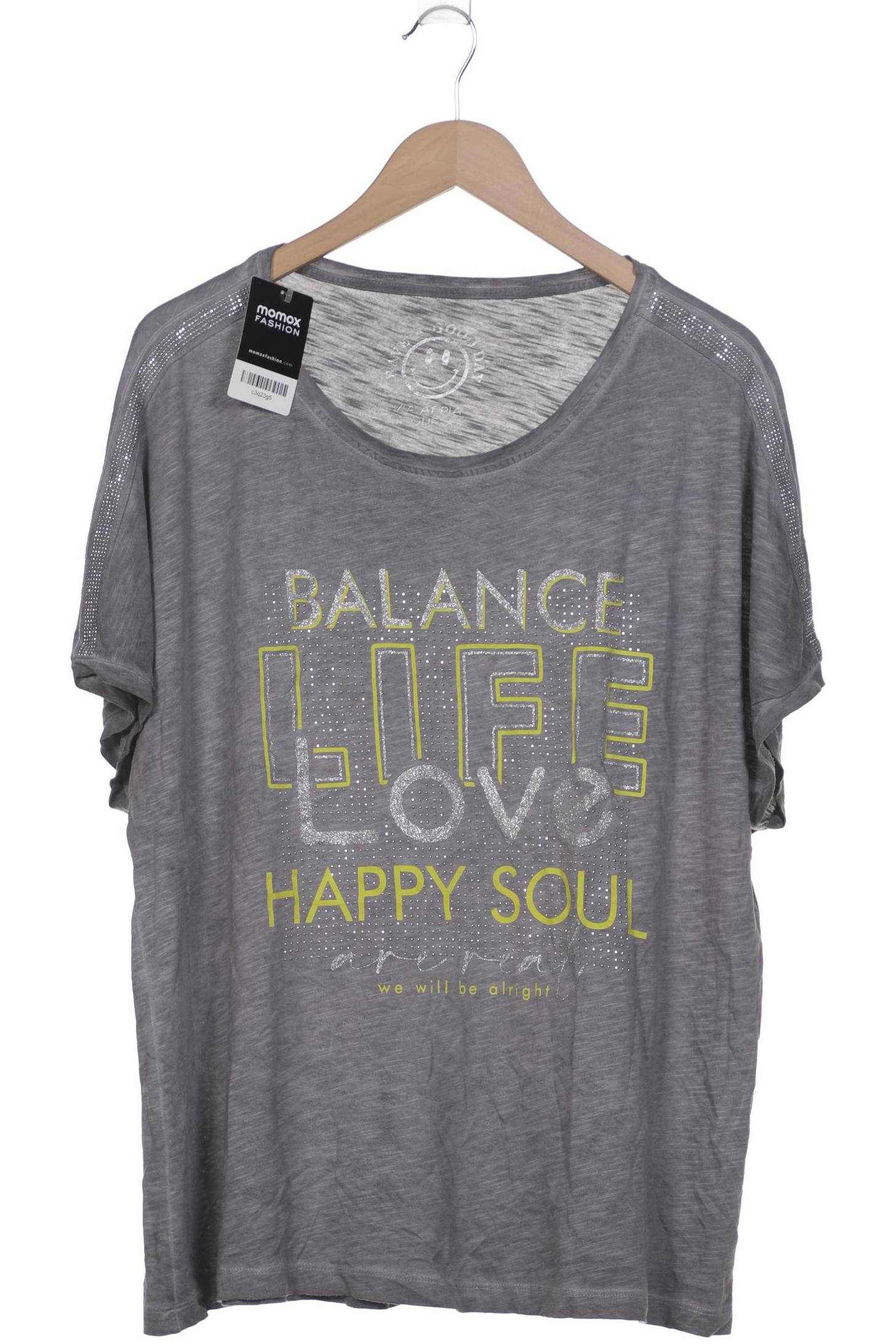 

VIA Appia DUE Damen T-Shirt, grau, Gr. 42