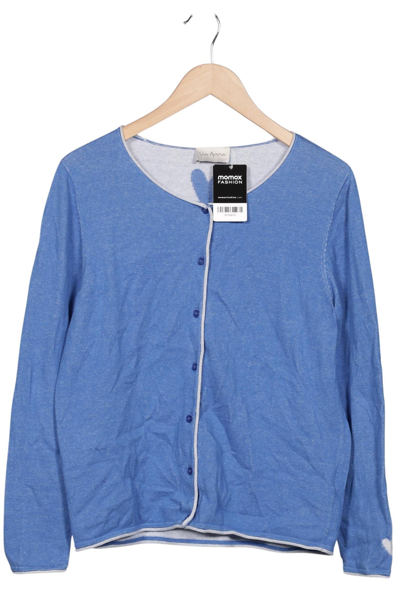 

VIA Appia DUE Damen Strickjacke, hellblau, Gr. 40