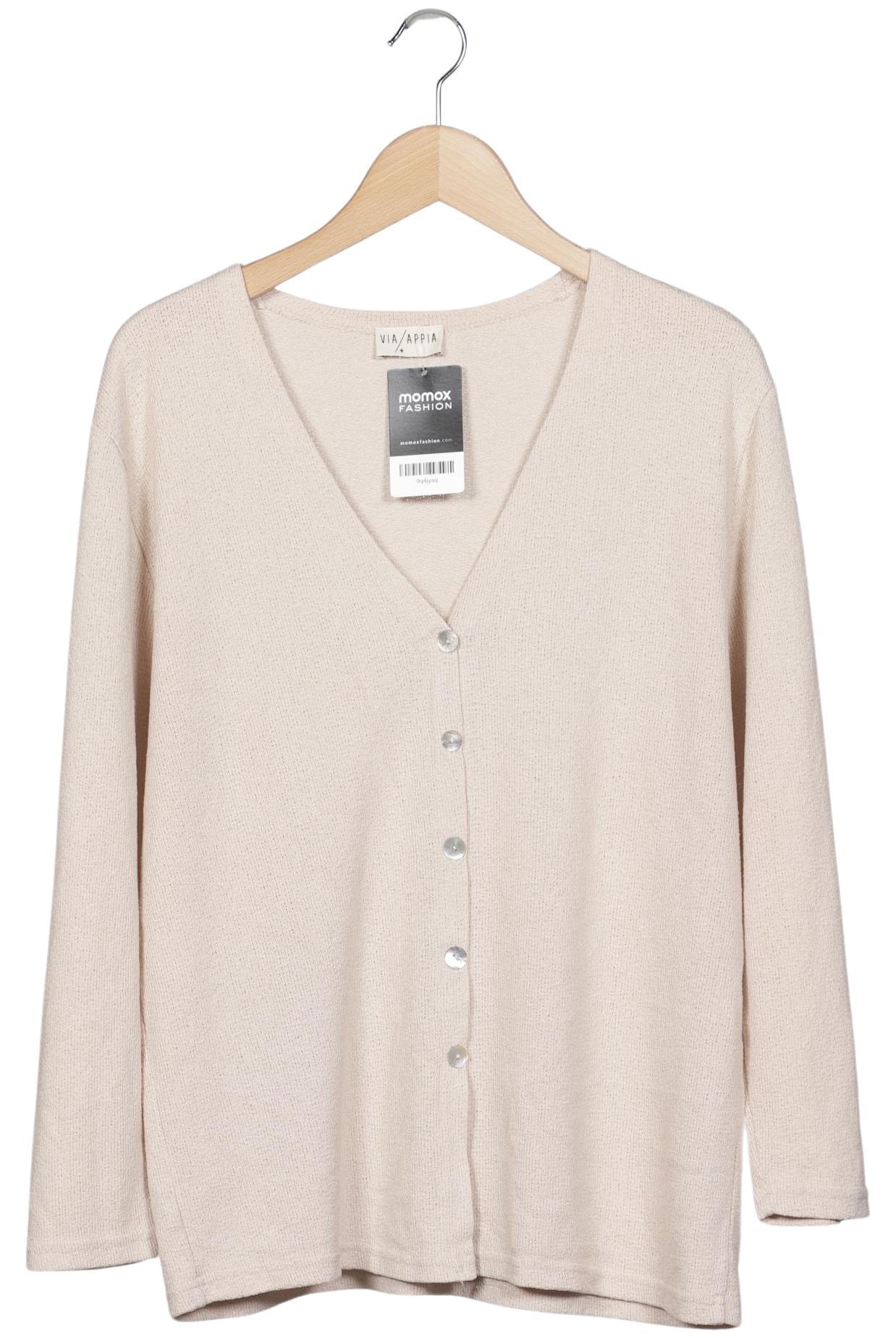 

VIA Appia DUE Damen Strickjacke, beige, Gr. 42
