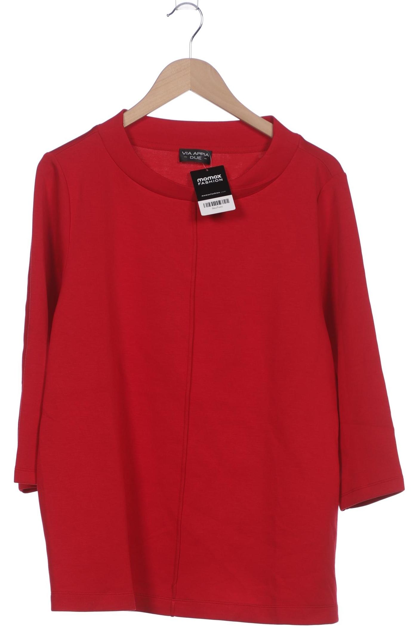 

VIA Appia DUE Damen Langarmshirt, rot, Gr. 46