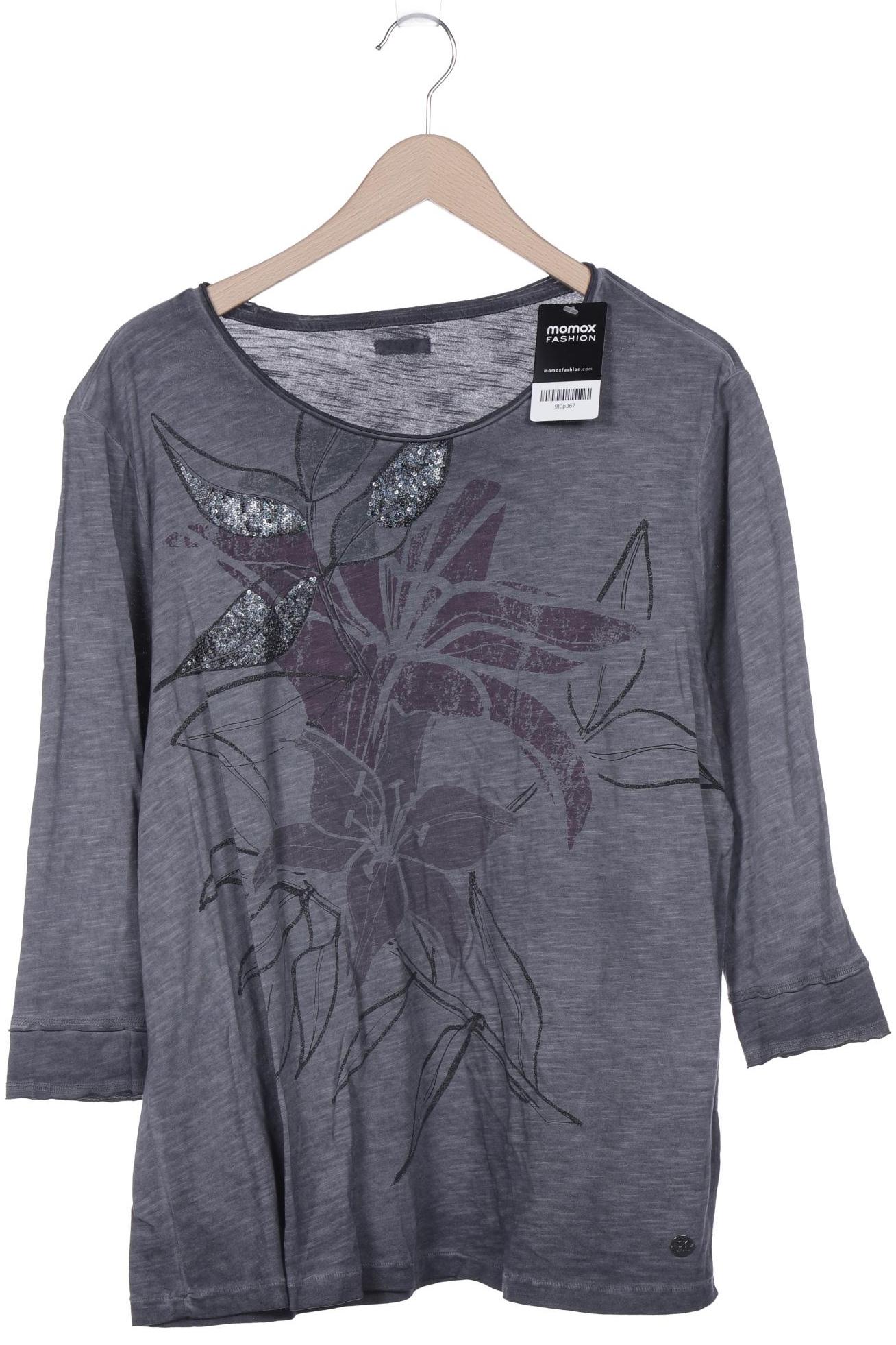 

VIA Appia DUE Damen Langarmshirt, grau, Gr. 48