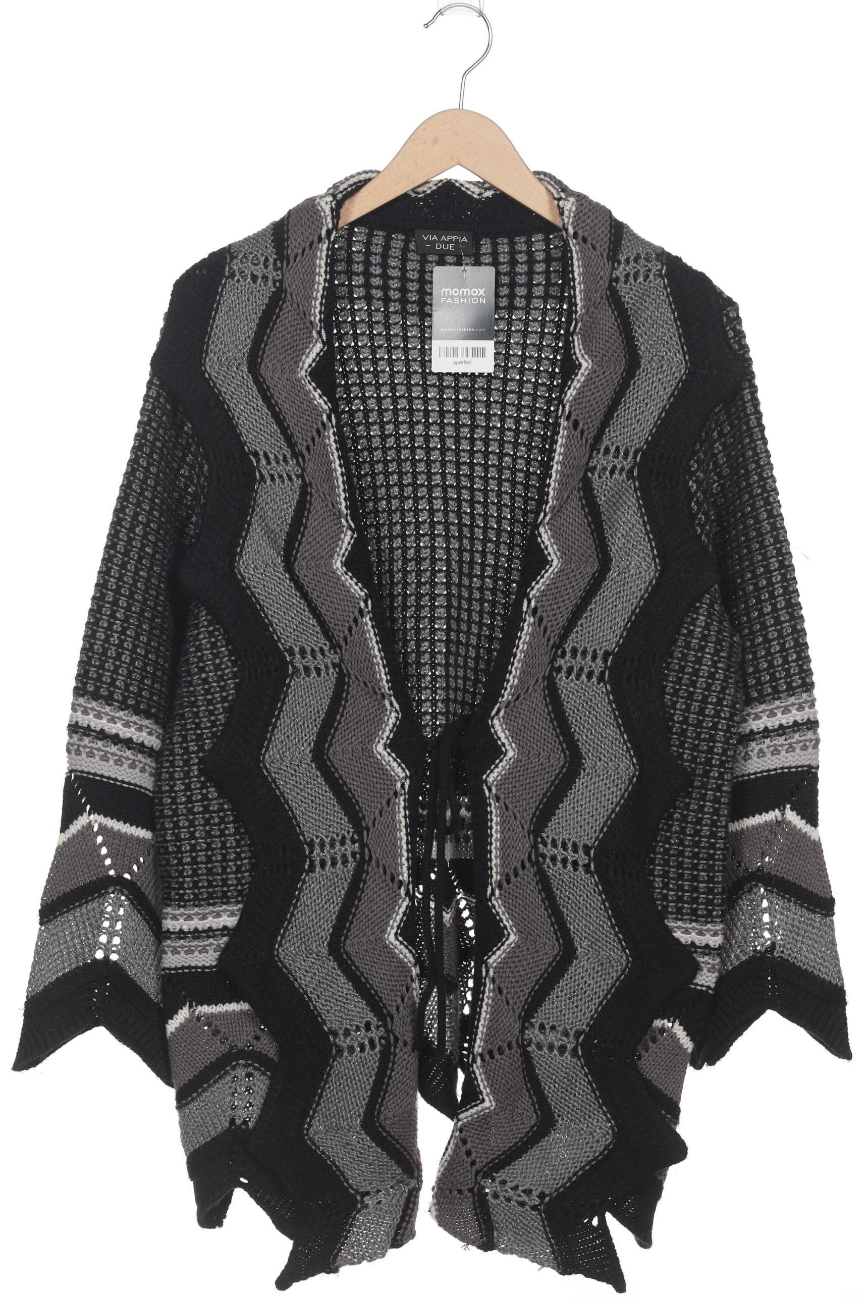 

VIA Appia DUE Damen Strickjacke, grau, Gr. 48