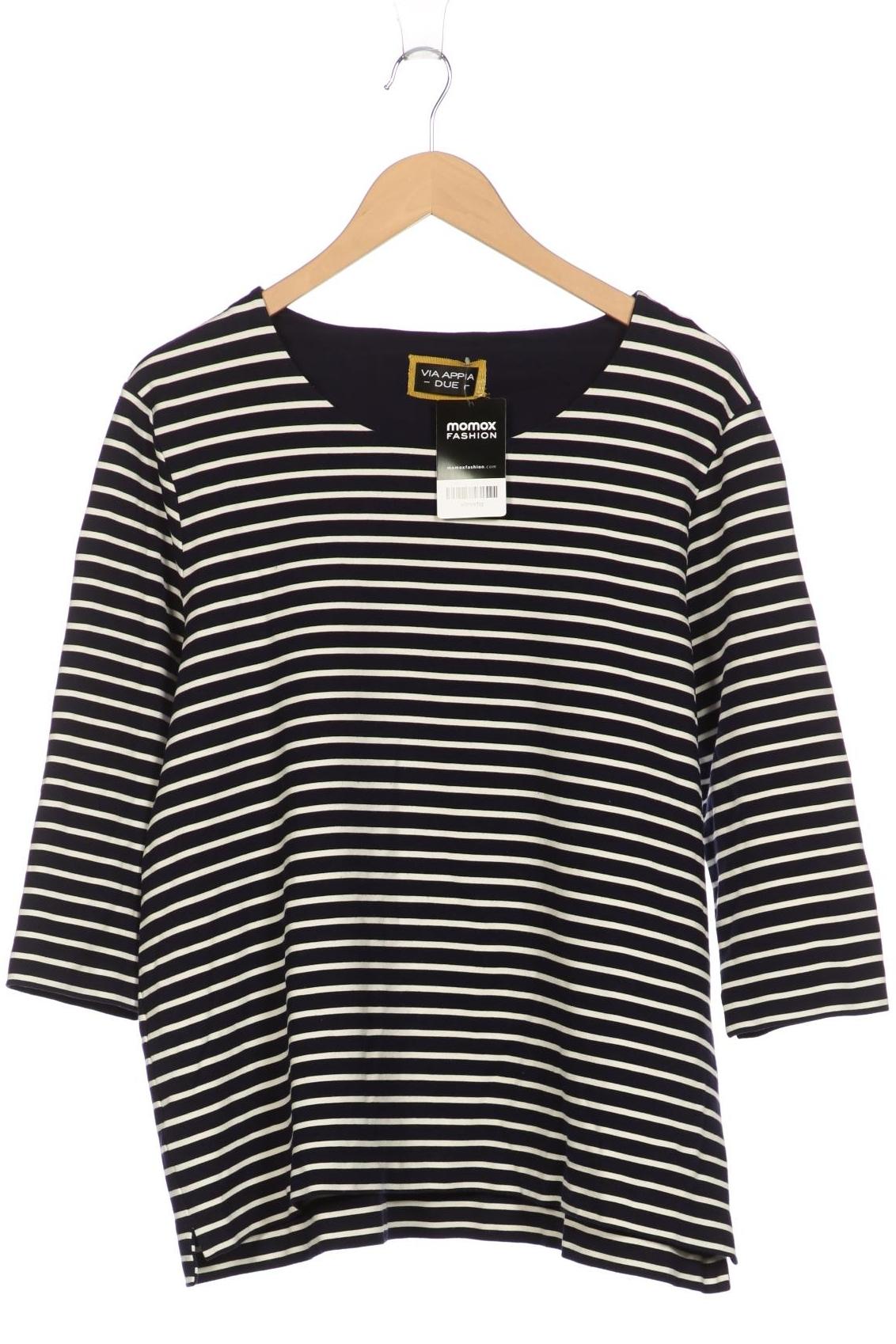 

VIA Appia DUE Damen Langarmshirt, marineblau, Gr. 46