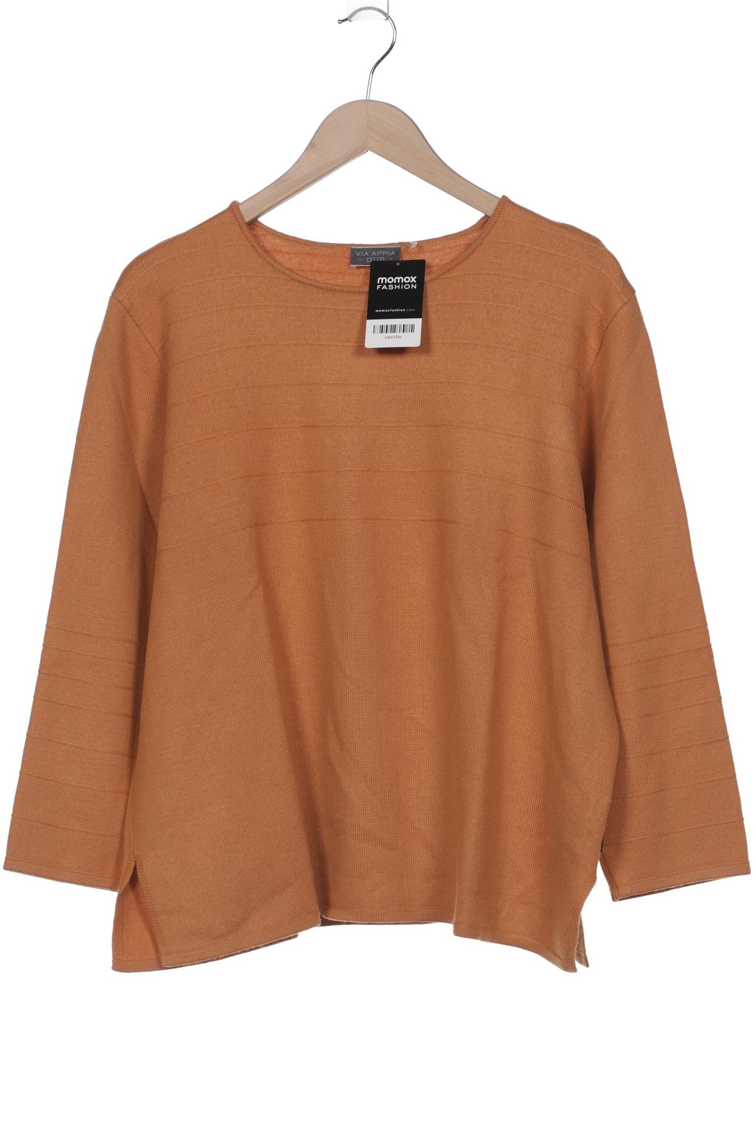 

VIA Appia DUE Damen Pullover, orange, Gr. 48